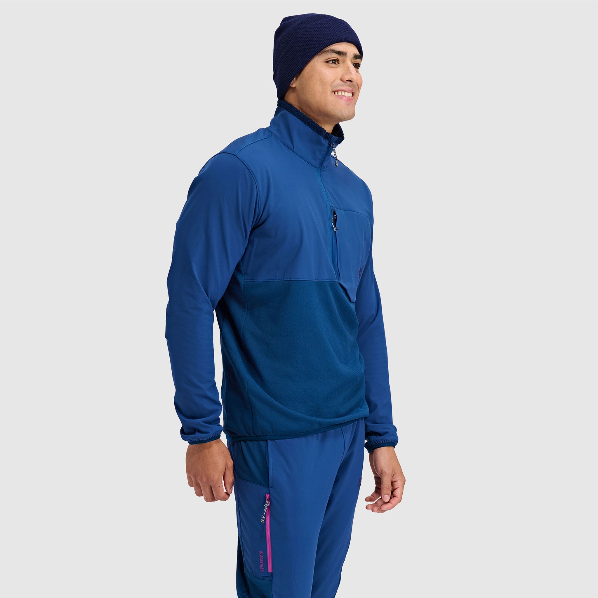 BlackStrap mens Tribrid Half Zip Jacket #color_deschutes