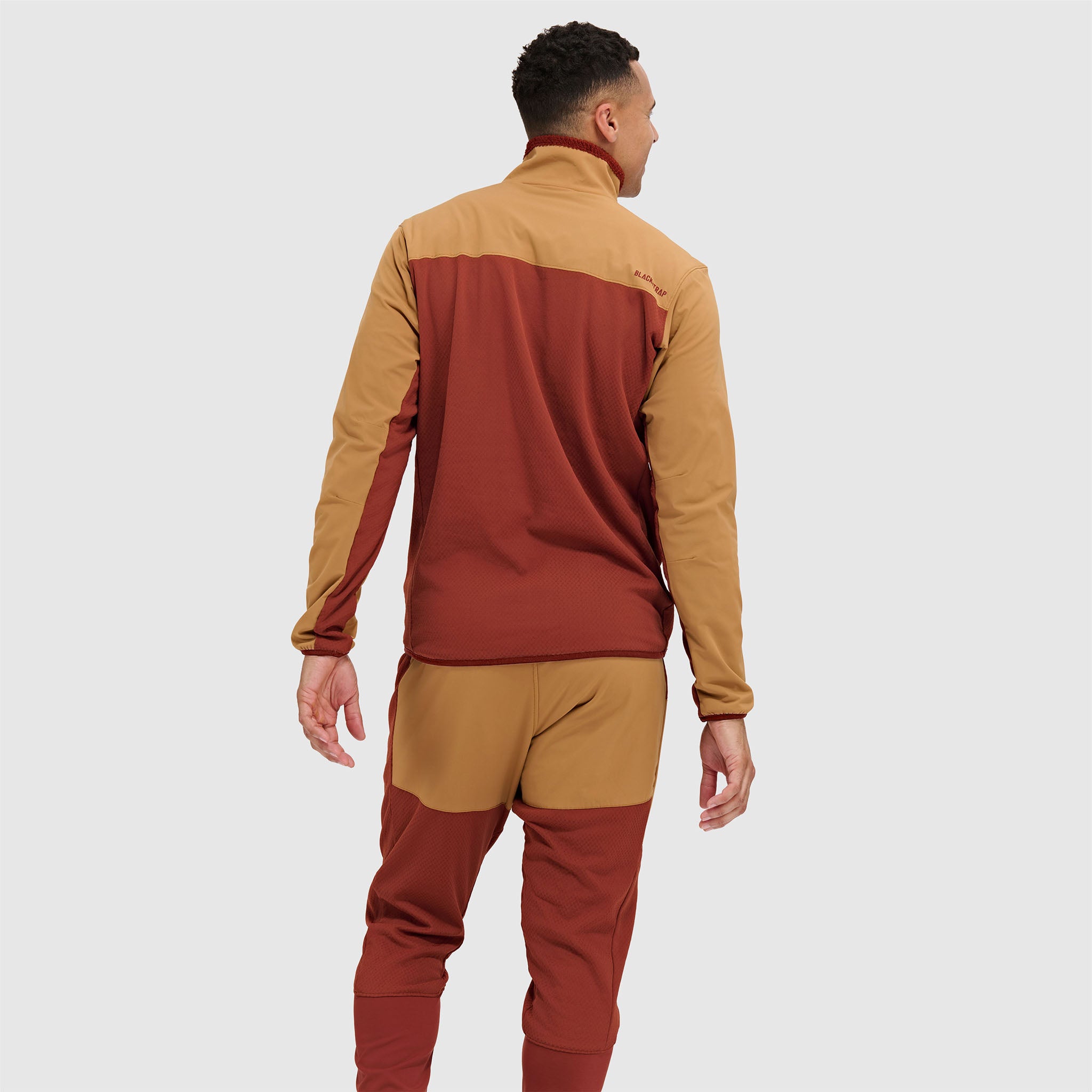 BlackStrap mens Tribrid Half Zip Jacket #color_fossil