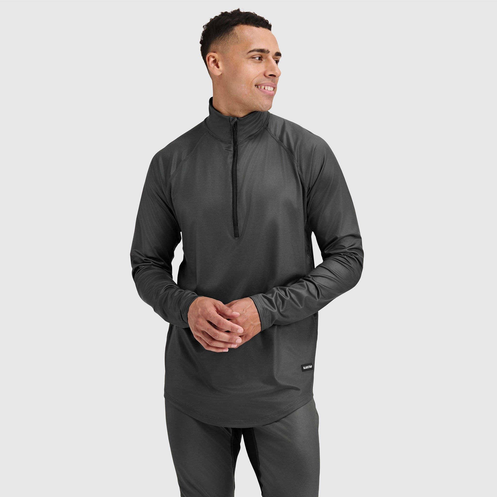 BlackStrap Mens Vista Quater Zip Pullover #color_smoldered