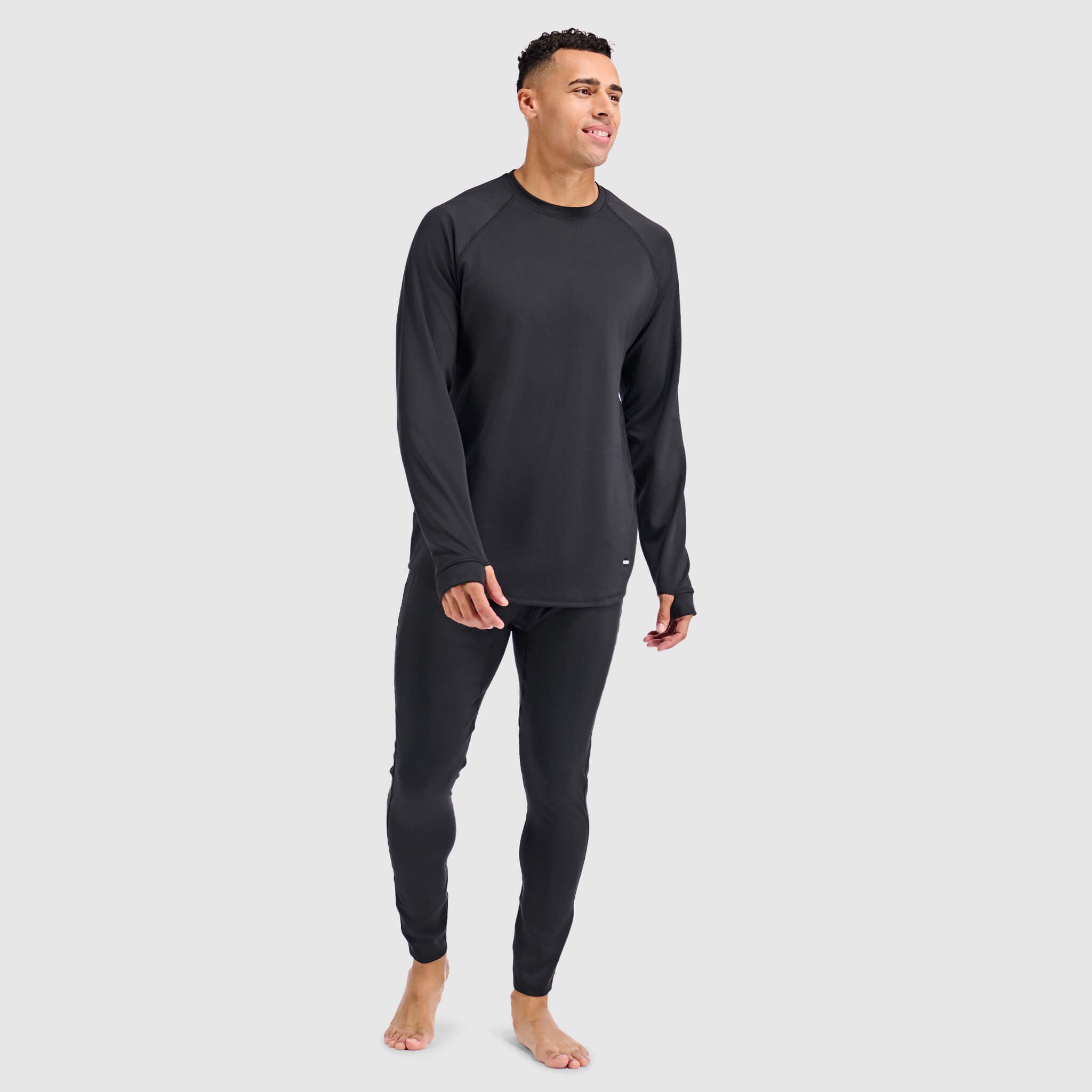 BlackStrap Men's Vista Baselayer Crewneck Long Sleeve #color_black