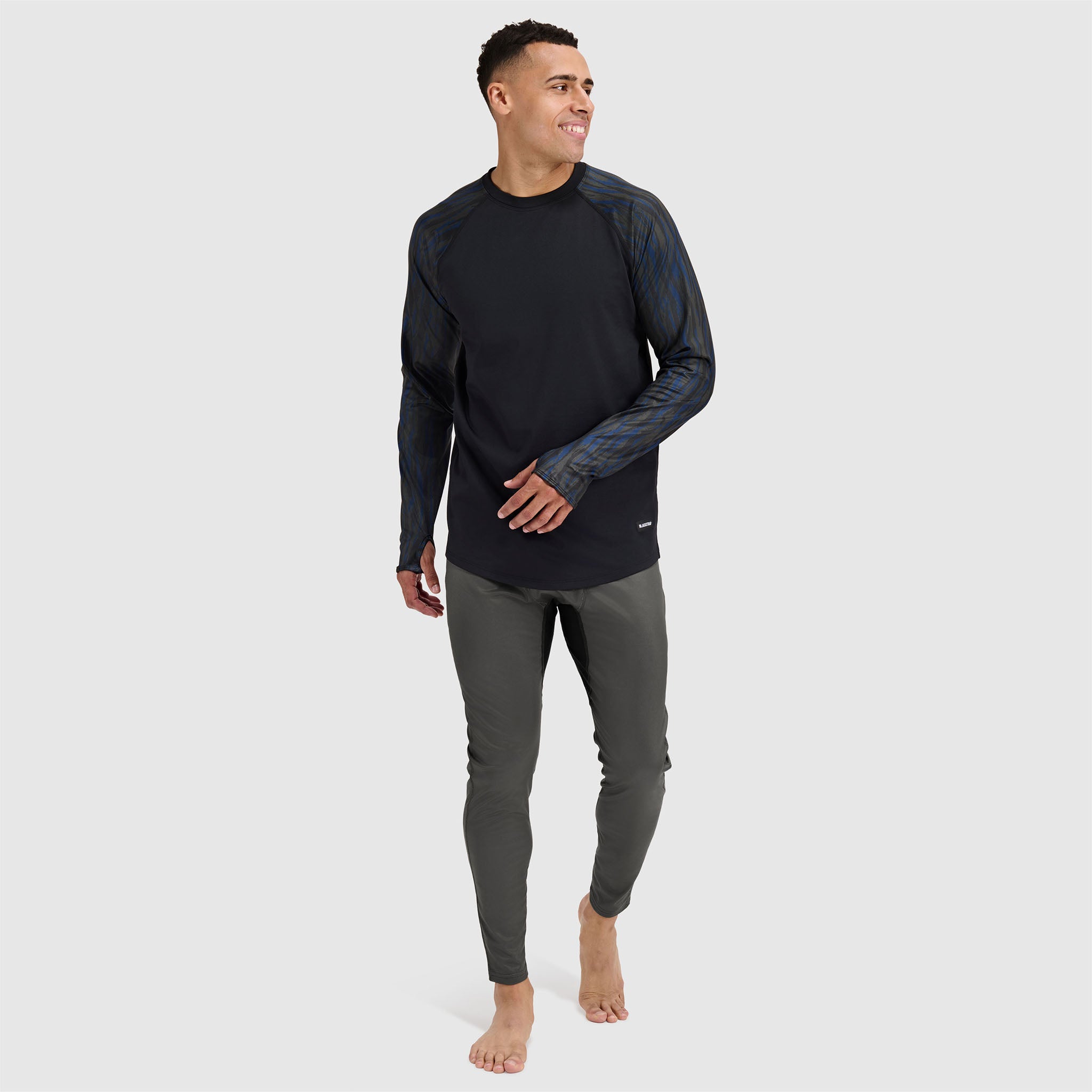 BlackStrap Men's Vista Baselayer Crewneck Long Sleeve #color_pondy deschutes