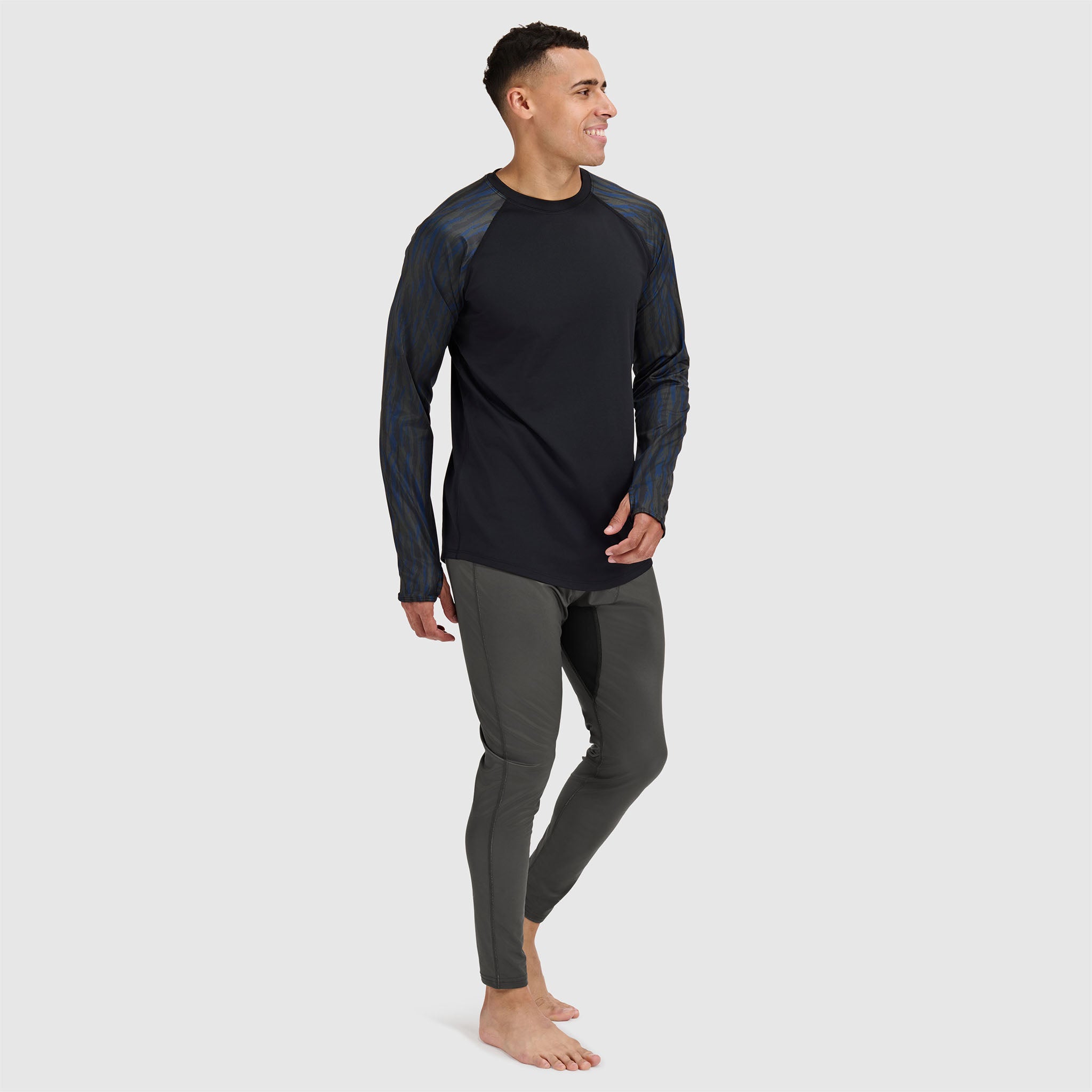 BlackStrap Men's Vista Baselayer Crewneck Long Sleeve #color_pondy deschutes
