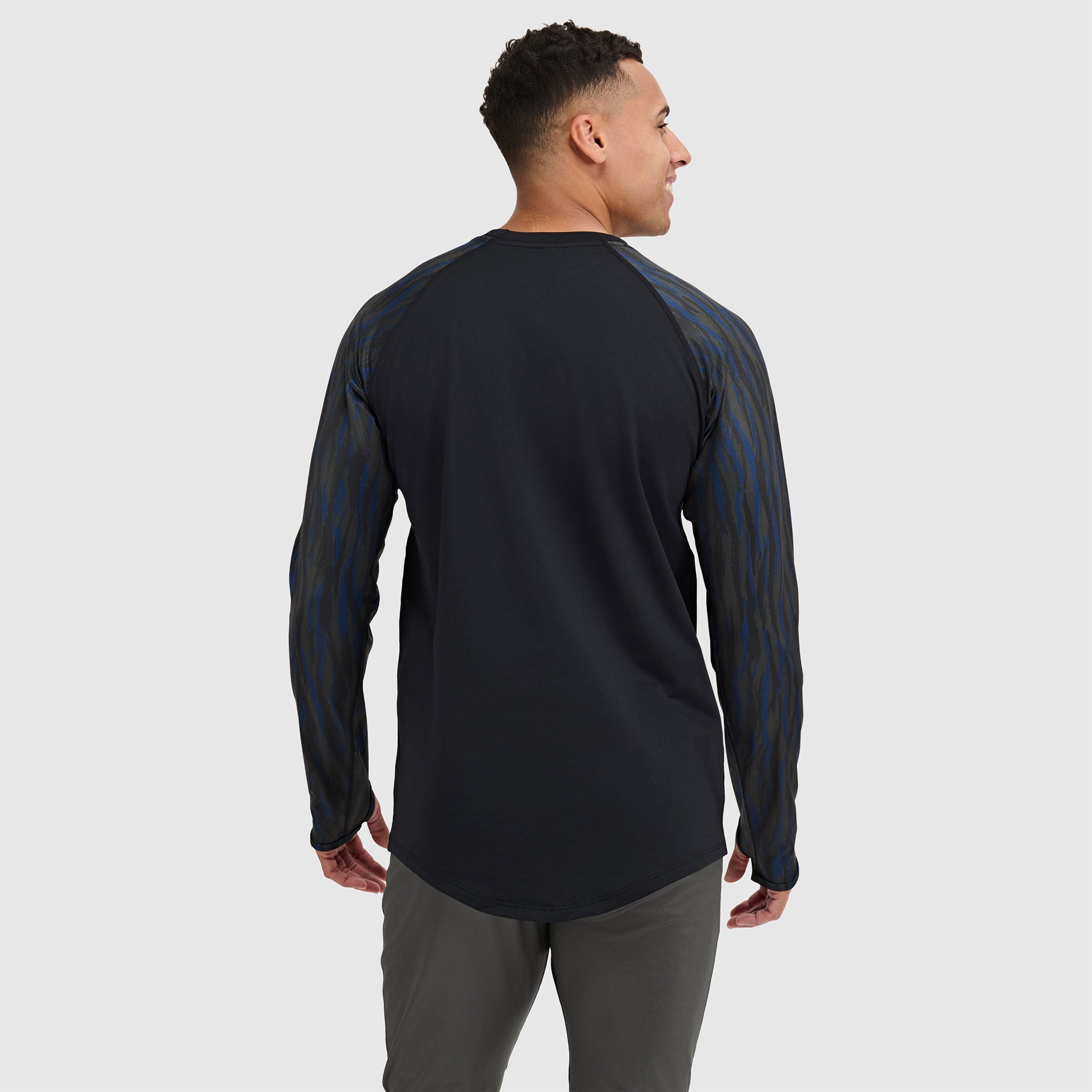 BlackStrap Men's Vista Baselayer Crewneck Long Sleeve #color_pondy deschutes