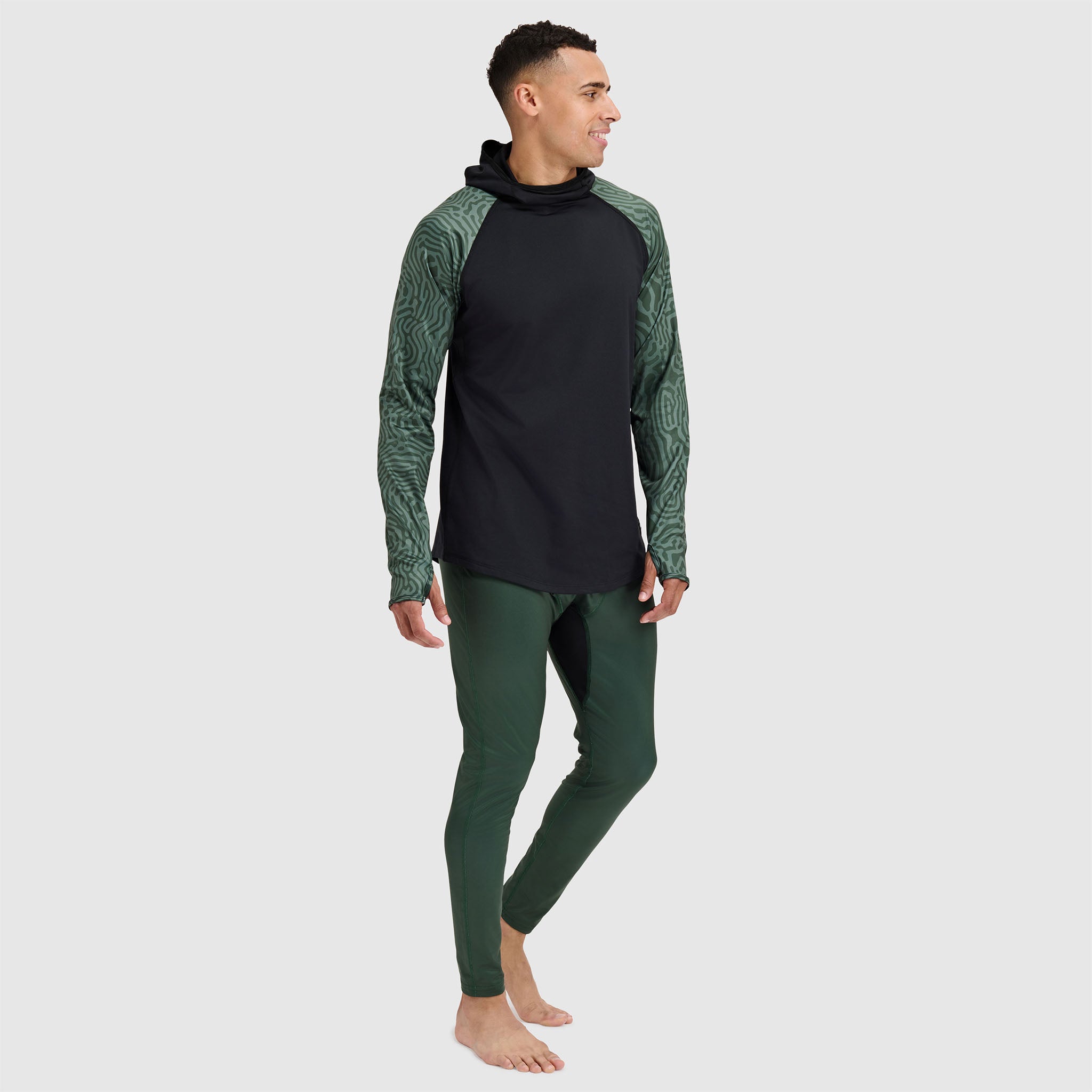 BlackStrap Men's Vista Baselayer Hoodie #color_inprint obsidian