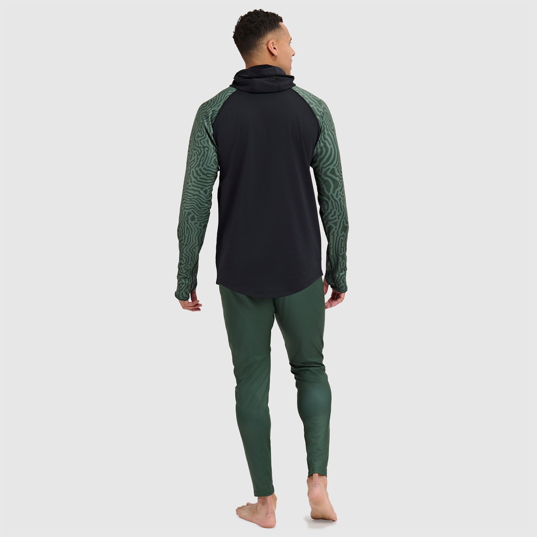 BlackStrap Men's Vista Baselayer Hoodie #color_inprint obsidian