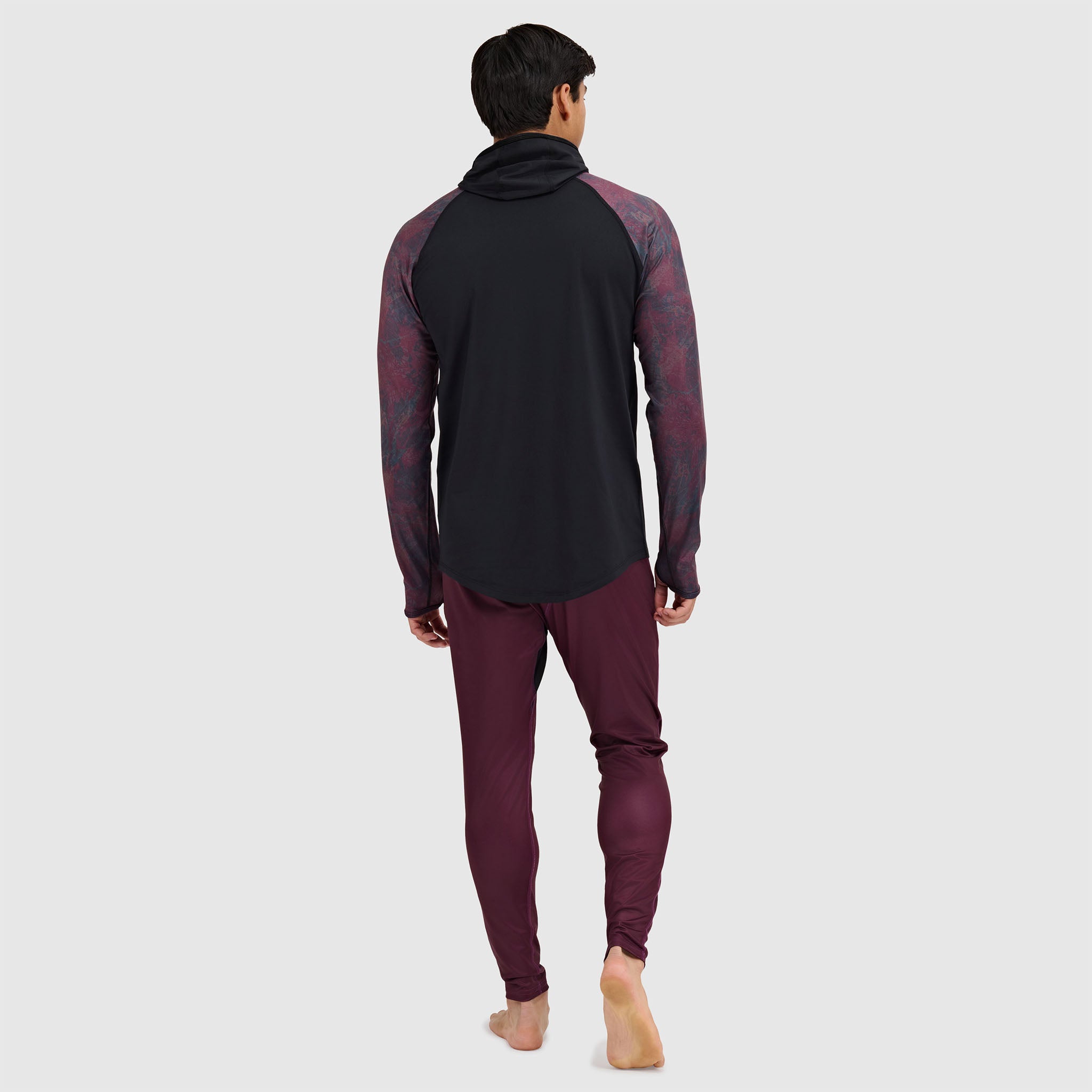 BlackStrap Men's Vista Baselayer Hoodie #color_pulse cherry