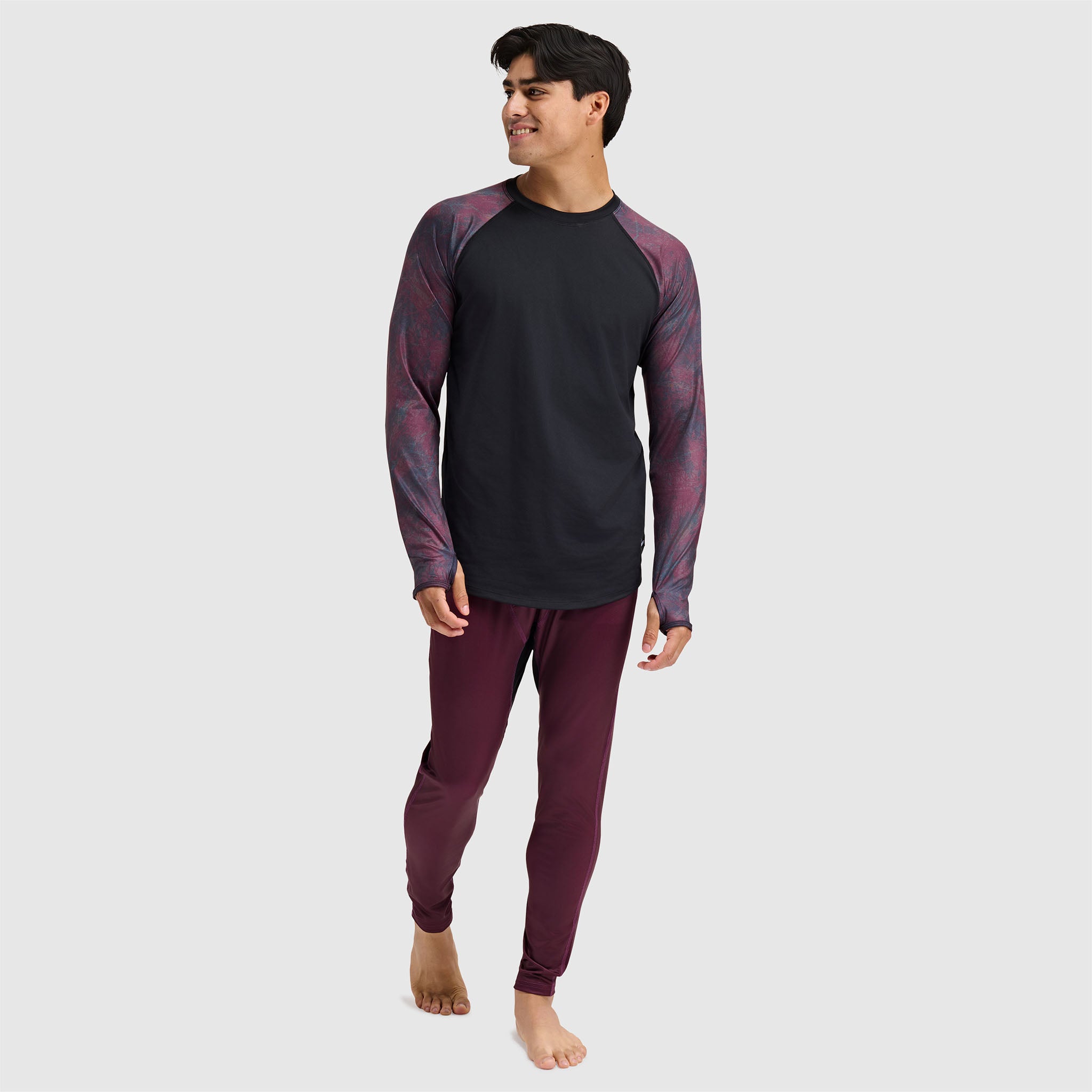 BlackStrap Men's Vista Baselayer Pant #color_cherry