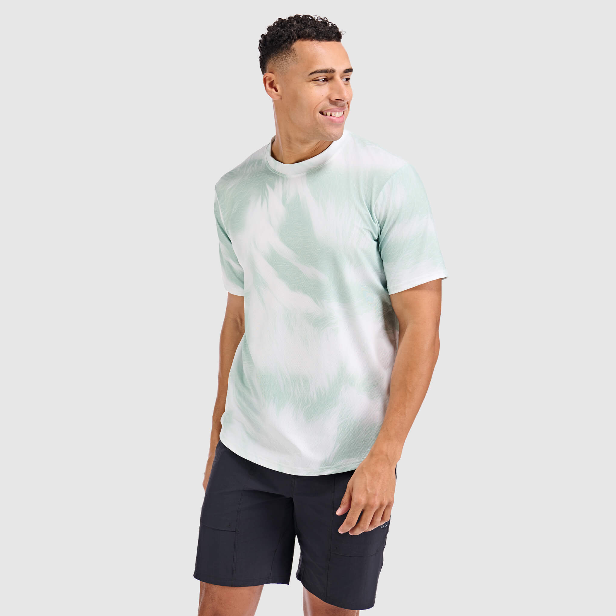 Men's Voyage Tee Shirt BlackStrap #color_fur-juniper