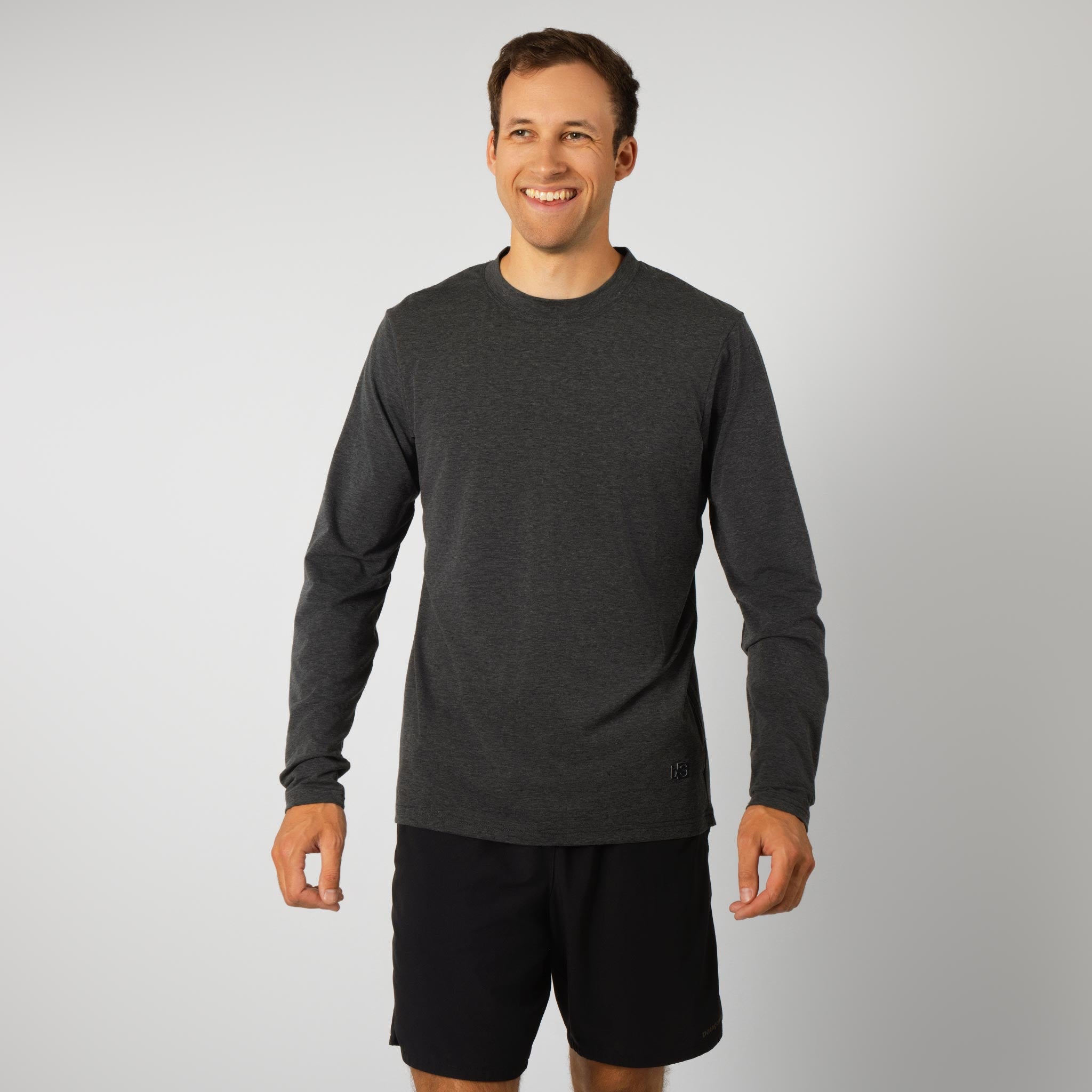Men's BlackStrap Aspect Crewneck Long Sleeve #color_black