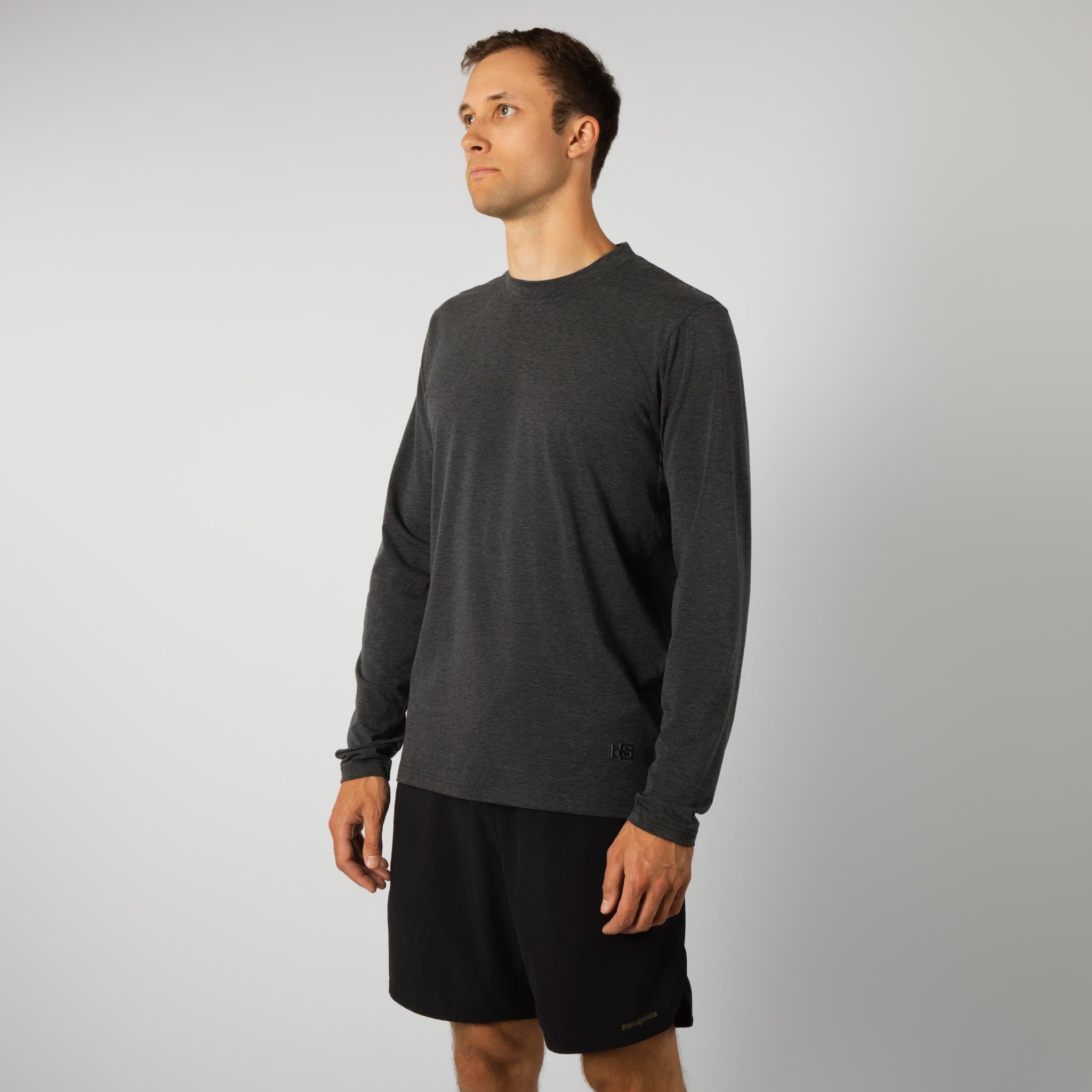 Men's BlackStrap Aspect Crewneck Long Sleeve #color_black