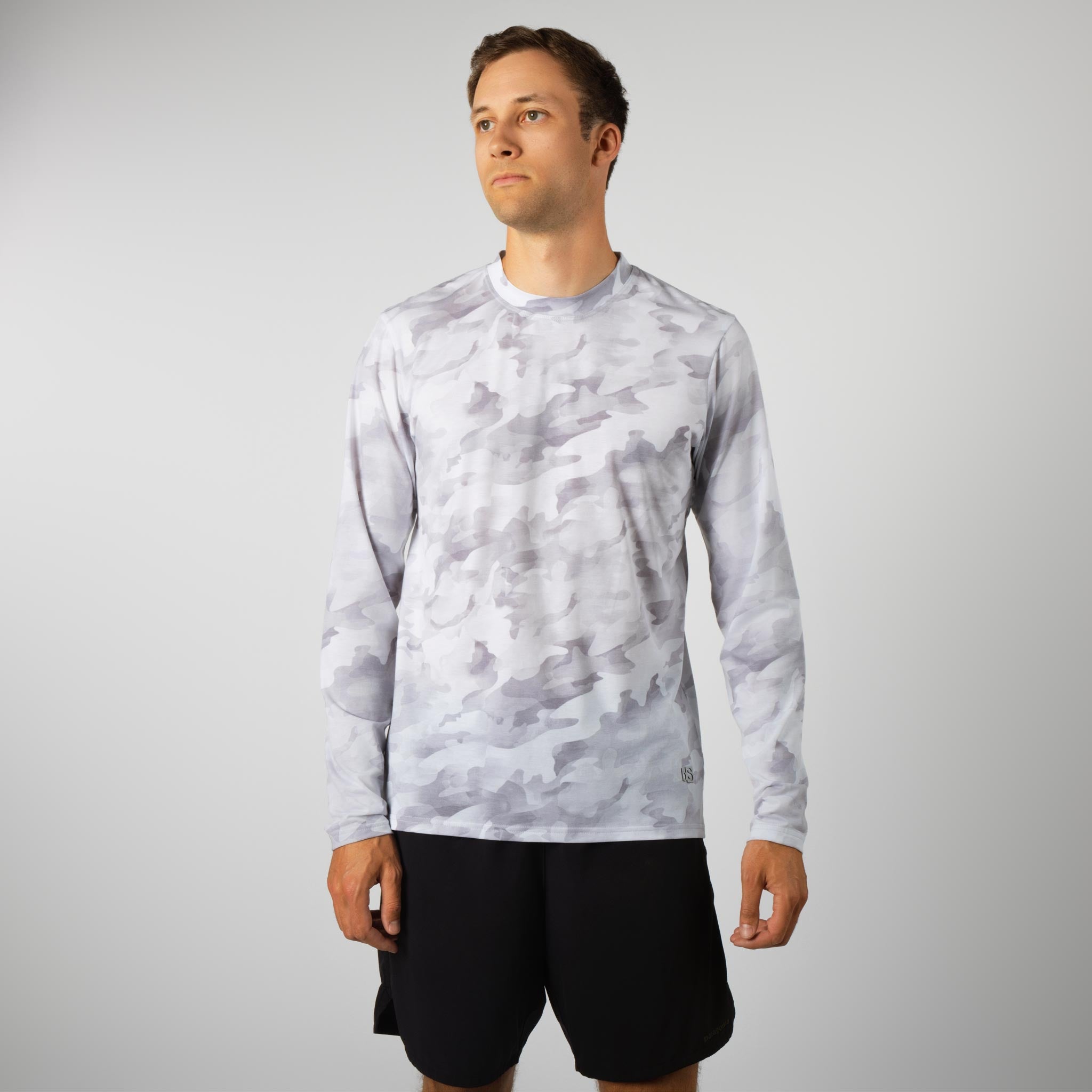 Men's BlackStrap Aspect Crewneck Long Sleeve #color_commando-light