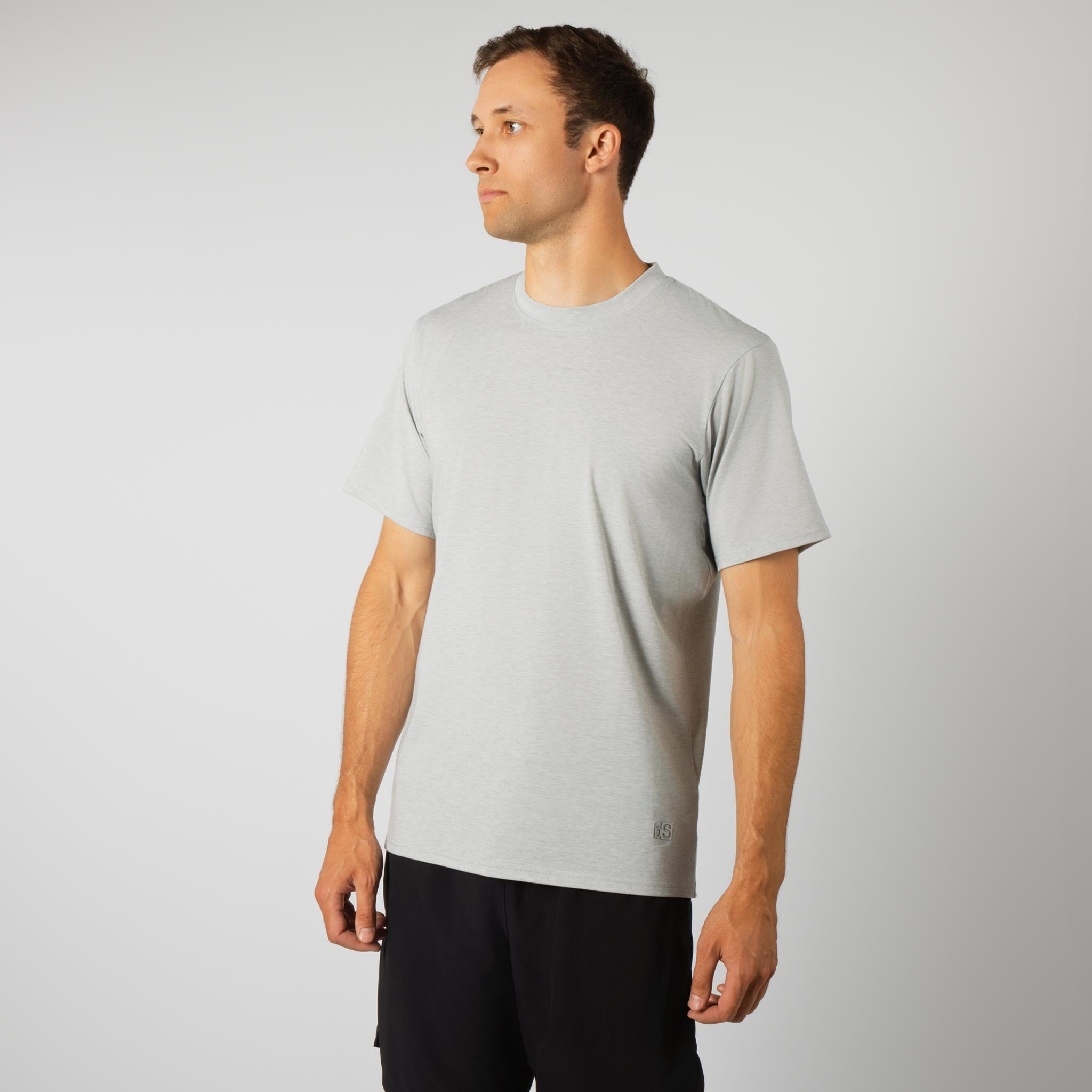 Men's BlackStrap Aspect Tee Shirt #color_ash