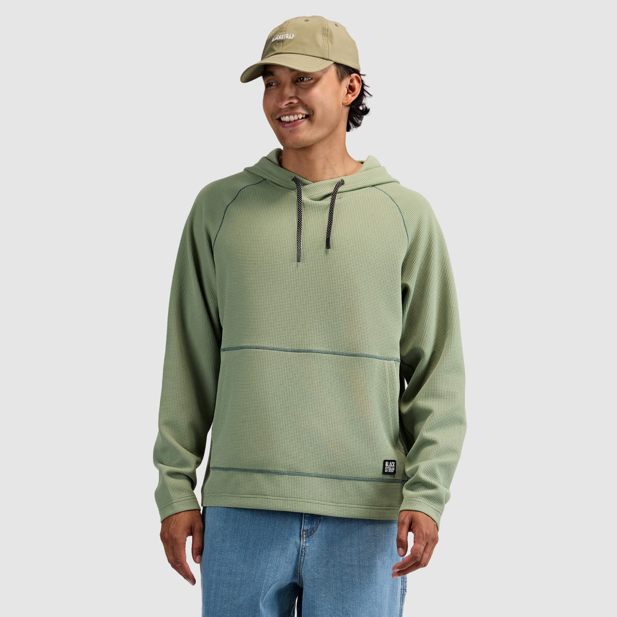 BlackStrap Mens Baseleisure Hoodie #color_sagebrush