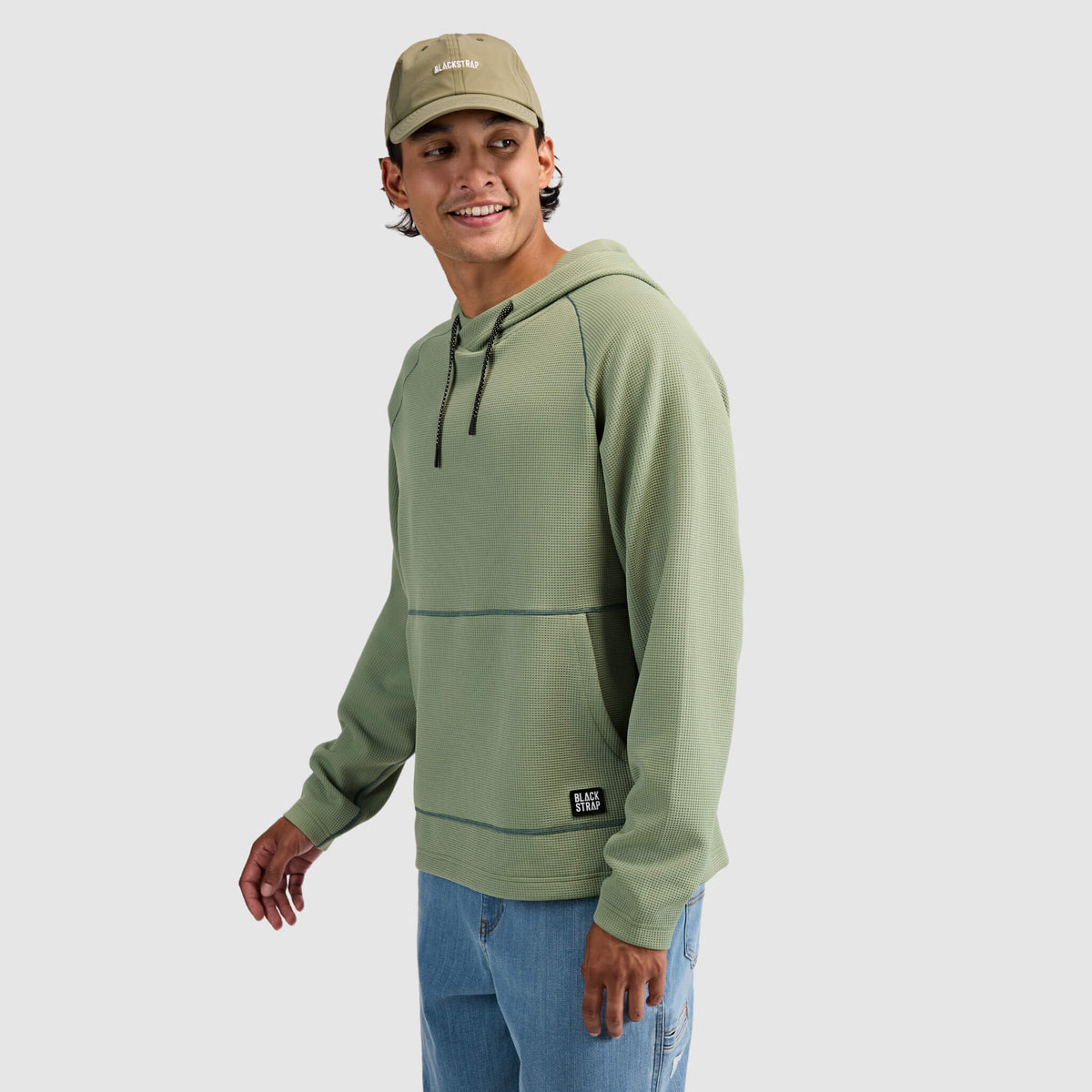 BlackStrap Mens Baseleisure Hoodie #color_sagebrush