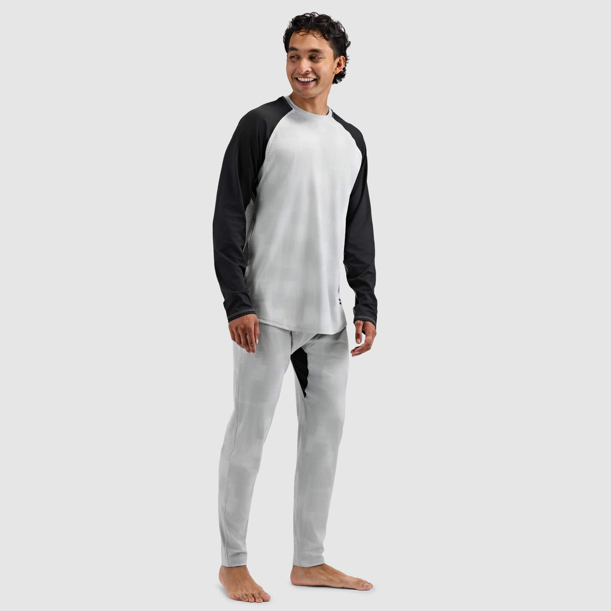 Men's Skyliner All-Season Base Layer Pants BlackStrap #color_tractical ash