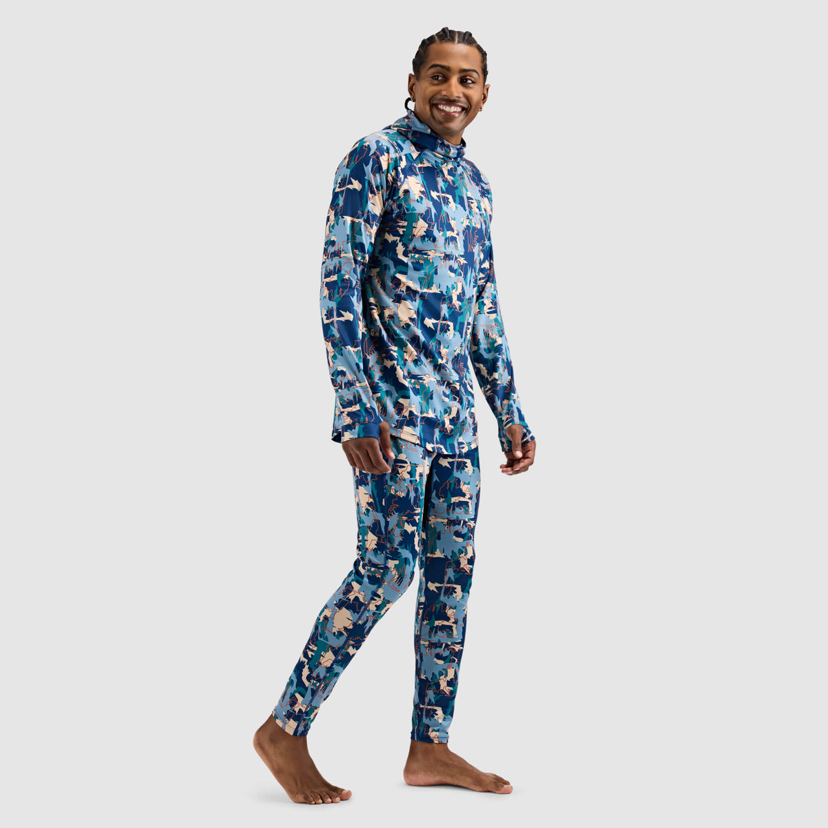 Men's Summit Base Layer Hoodie BlackStrap #color_badlands deschutes