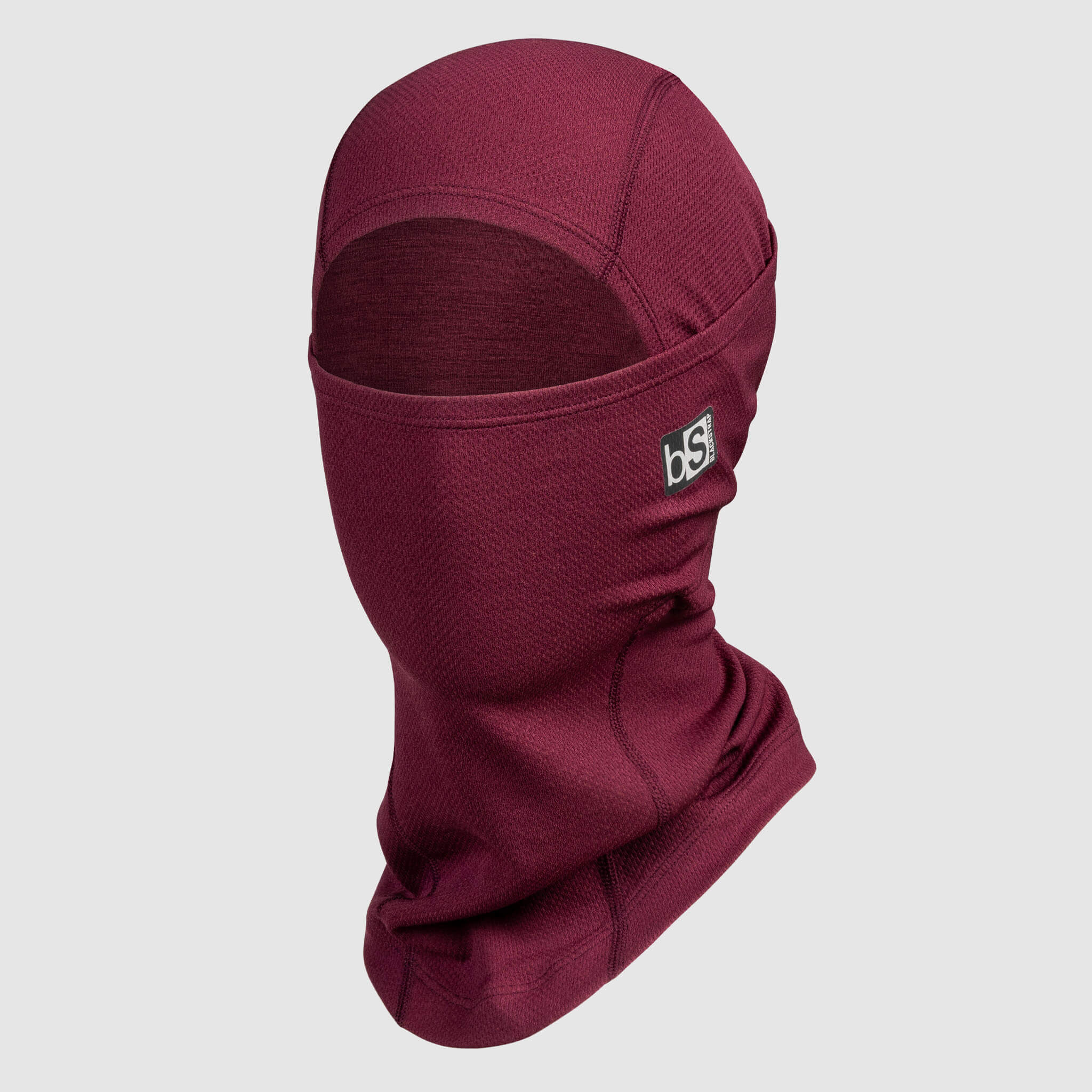 BlackStrap Merino Hood Balaclava #color_cherry
