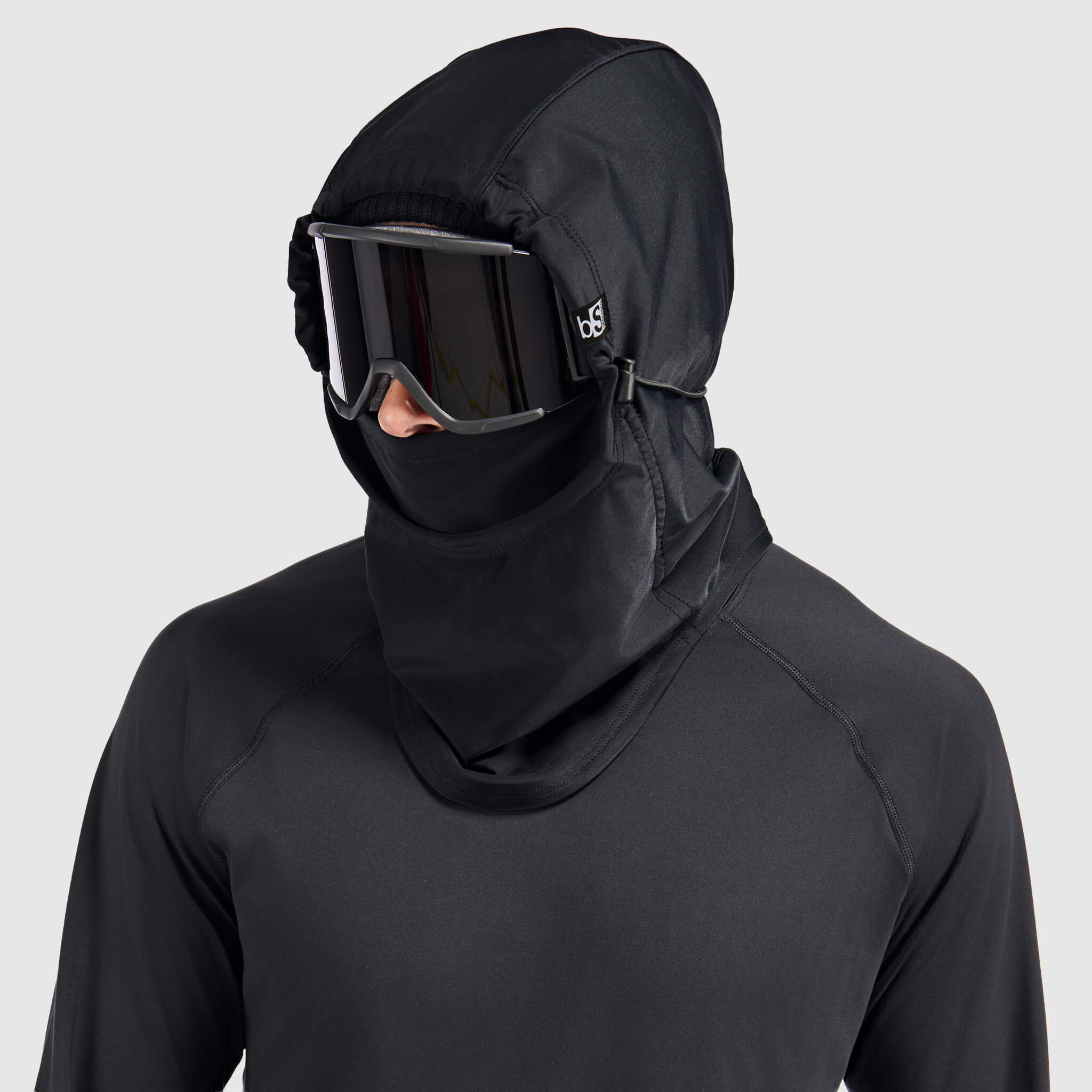 Team Hood Balaclava | Solids BlackStrap Slate #color_black