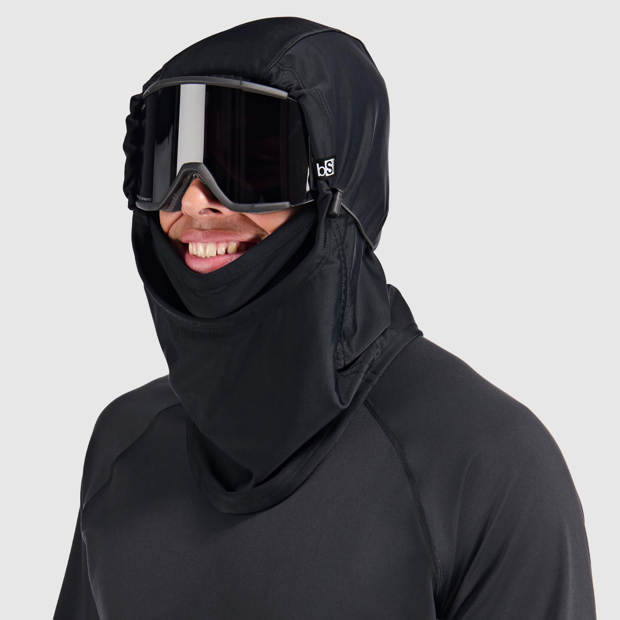 Team Hood Balaclava | Solids BlackStrap Slate #color_black