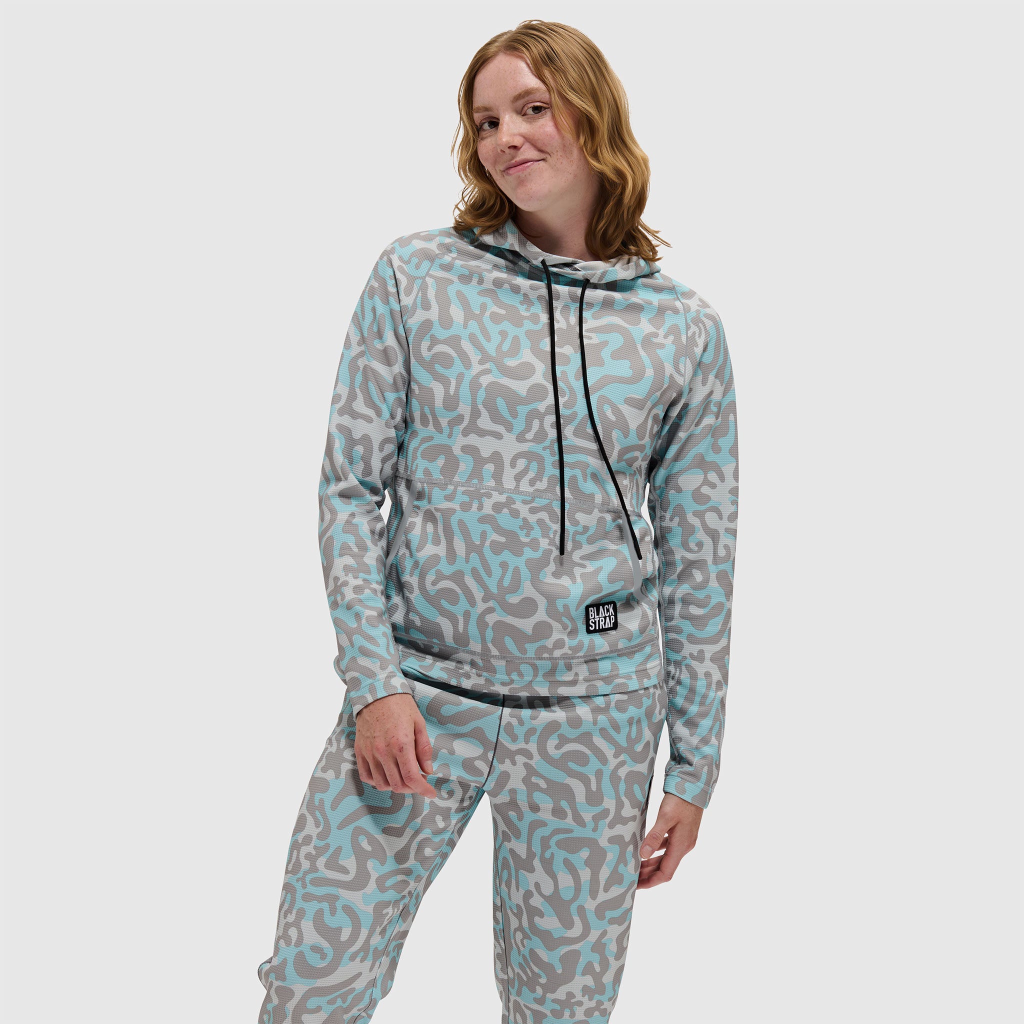 BlckStrap Women's Baseleisure Hoodie #color_animo ash