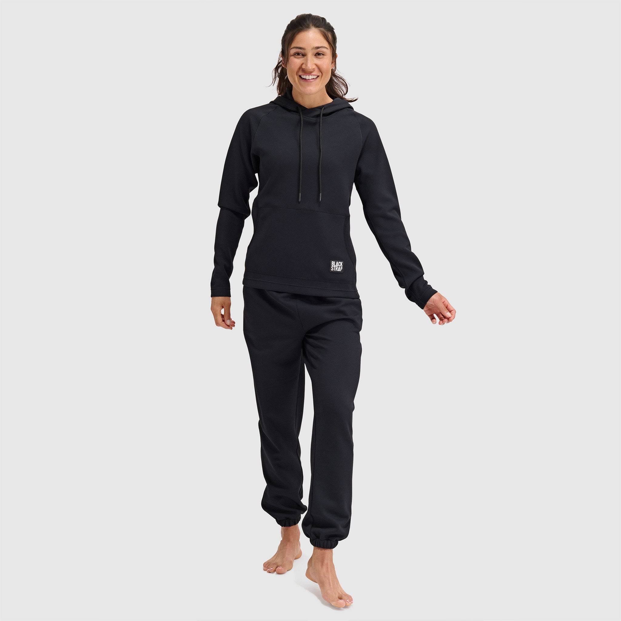 BlackStrap Women's Baseleisure Hoodie #color_black