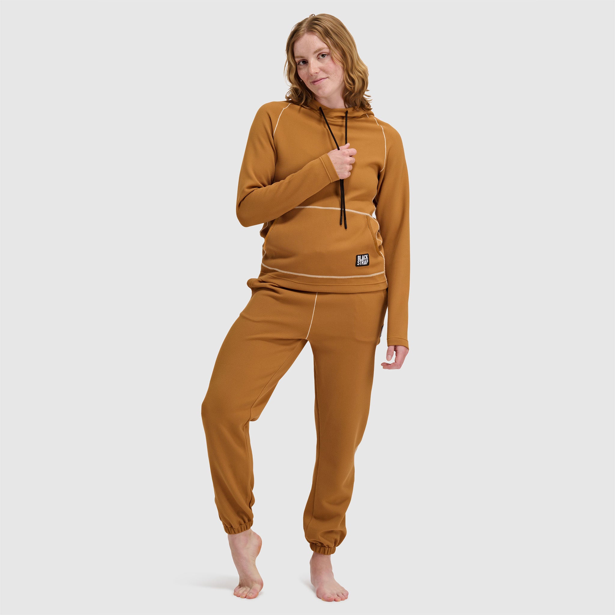 BlckStrap Women's Baseleisure Hoodie #color_fossil