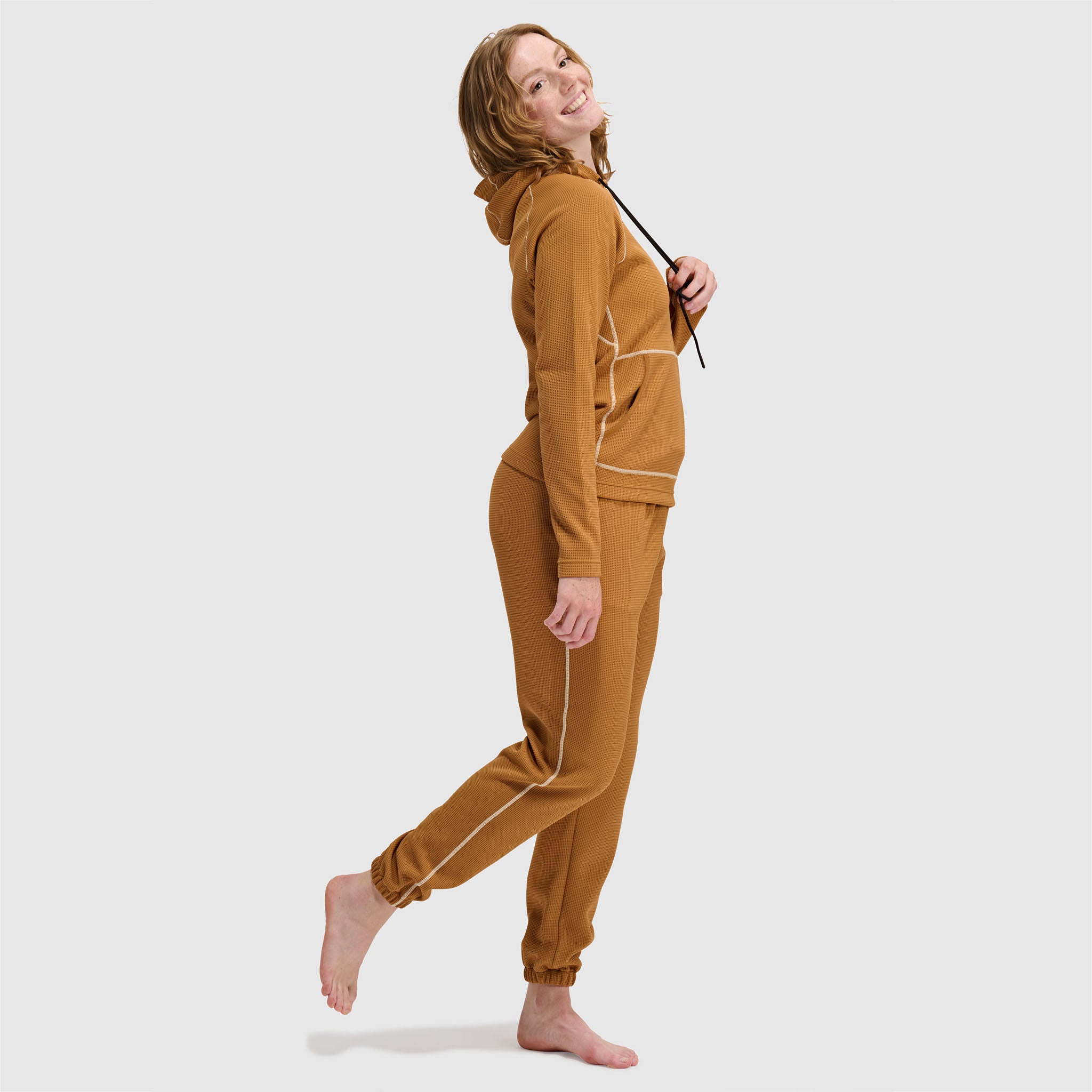 BlckStrap Women's Baseleisure Hoodie #color_fossil