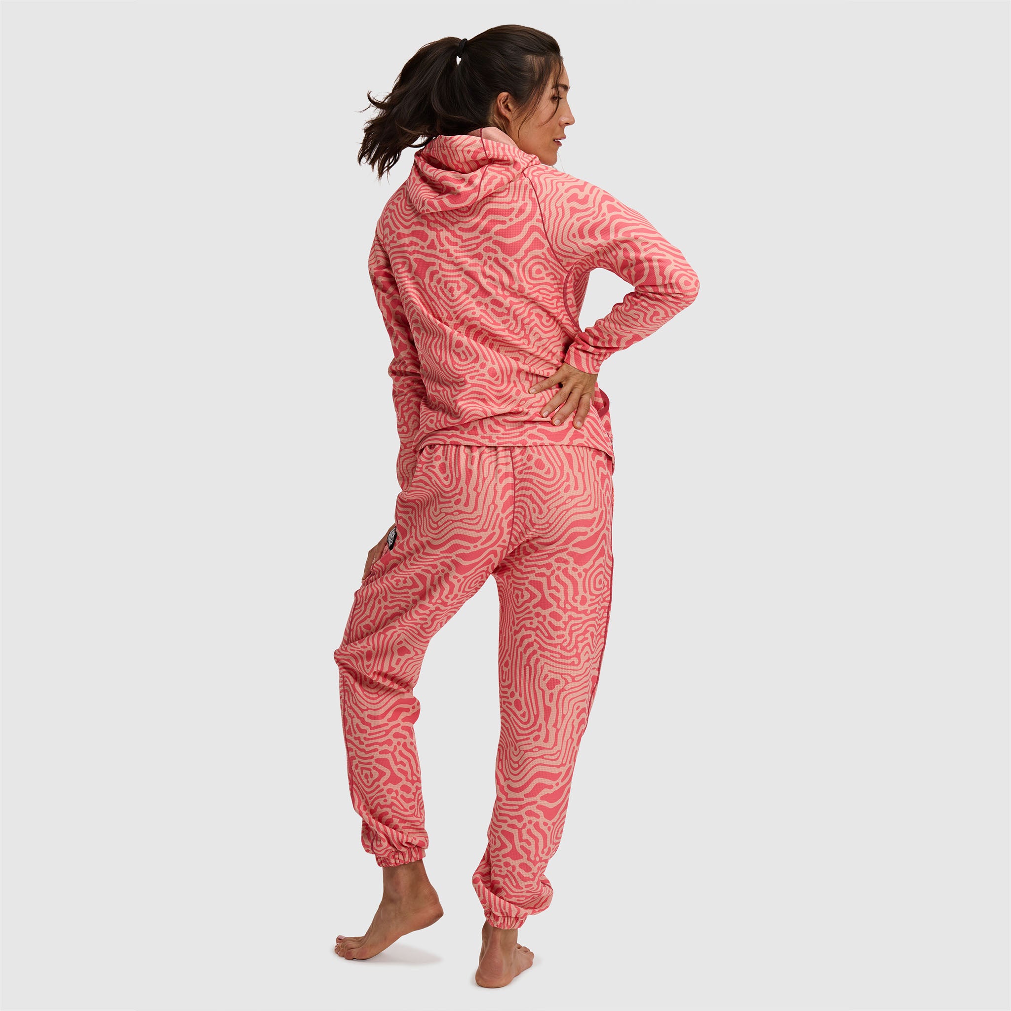 BlckStrap Women's Baseleisure Hoodie #color_inprint maple