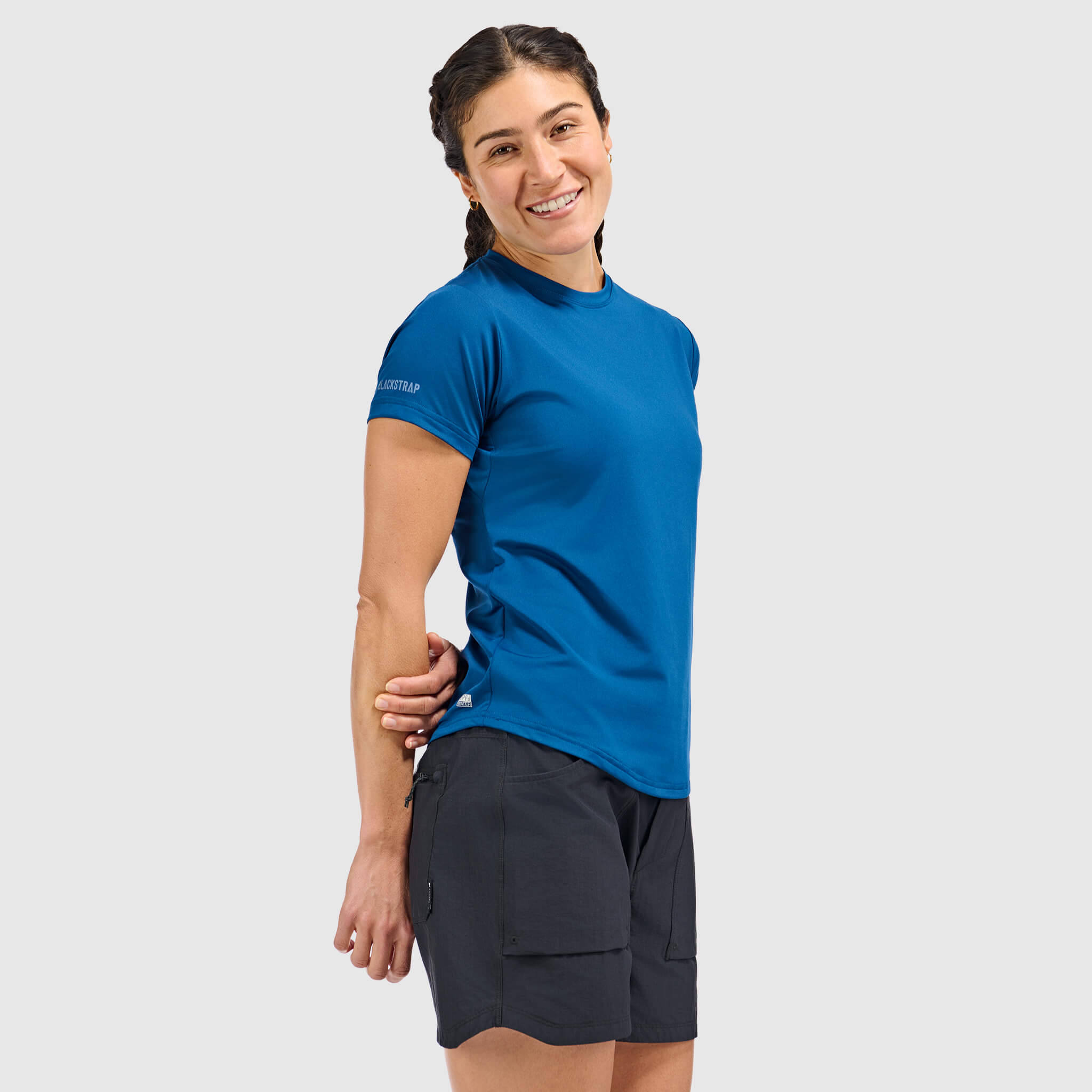 Women's Brackish T-Shirt BlackStrap #color_deschutes