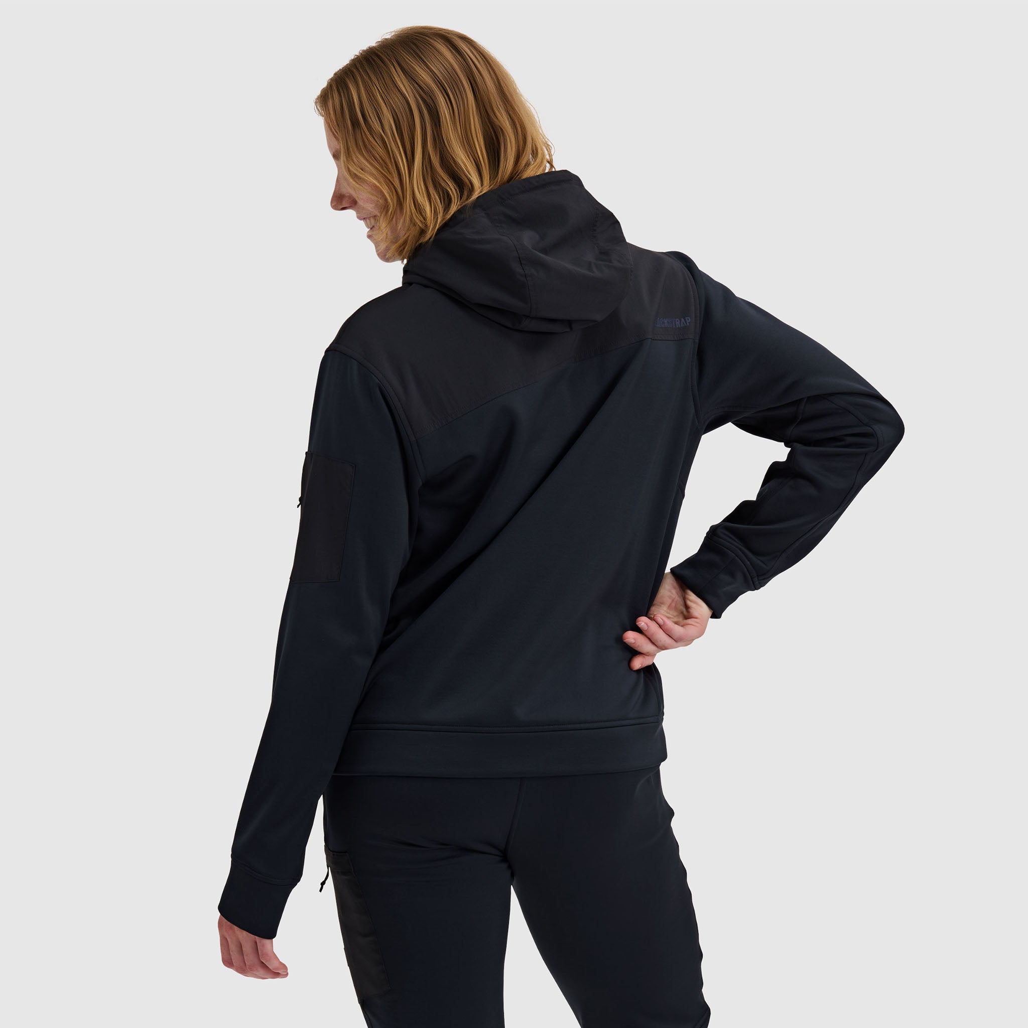 BlackStrap Women's Spectrum Full Zip Hoodie #color_black
