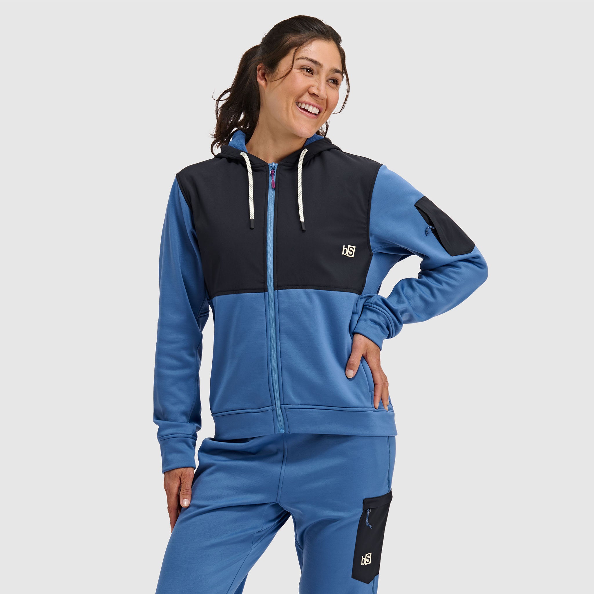 BlackStrap Women's Spectrum Full Zip Hoodie #color_moonlight