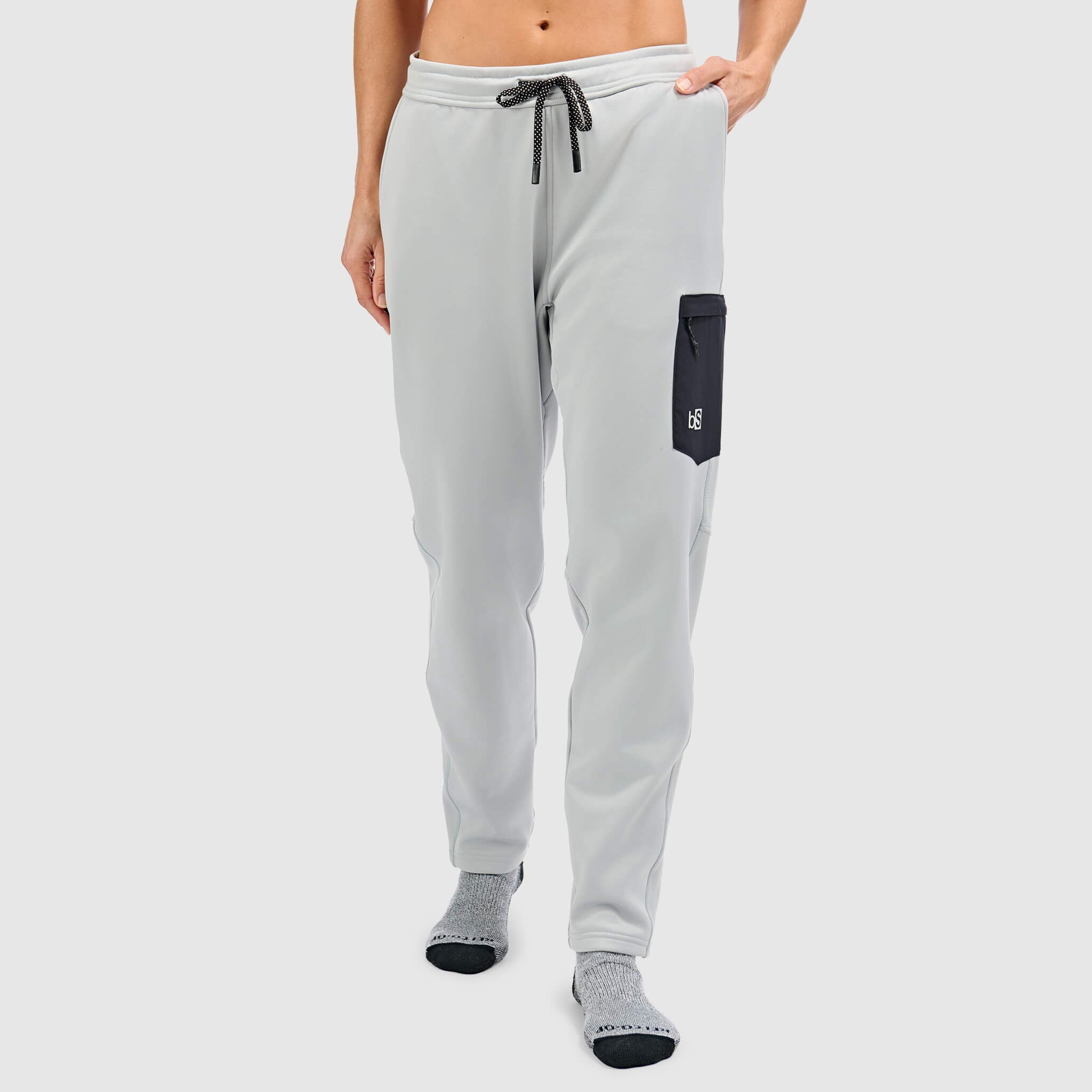 BlackStrap Womens Spectrum Fleece Pant #color_ash