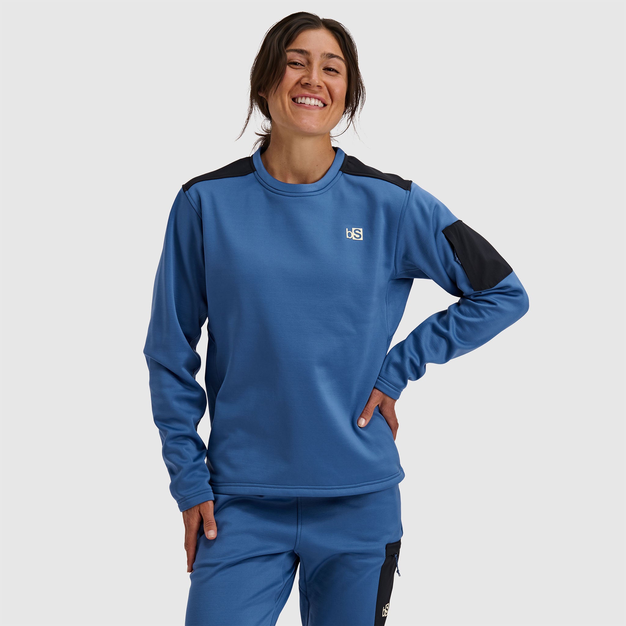 BlackStrap Women's Spectrum Pullover Fleece #color_moonlight