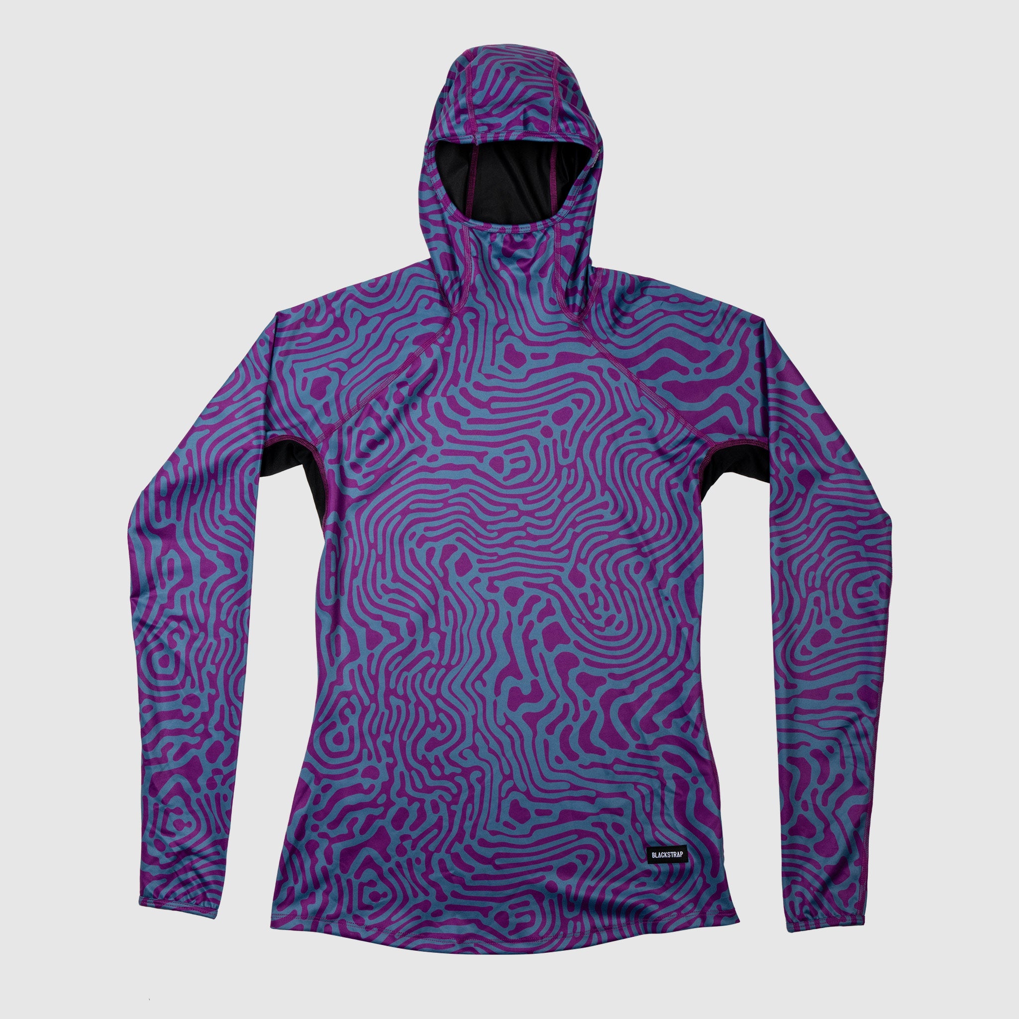 BlackStrap Women's Summit Baselayer Hoodie #color_inprint currant