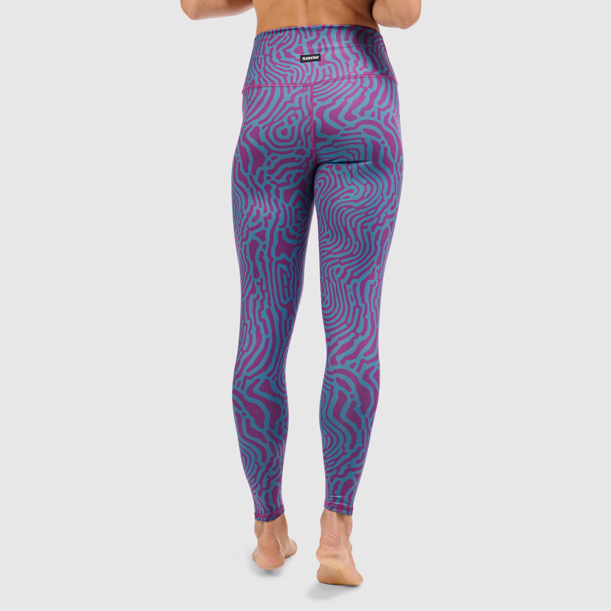 BlackStrap Women's Summit Baselayer Leggings #color_inprint currant