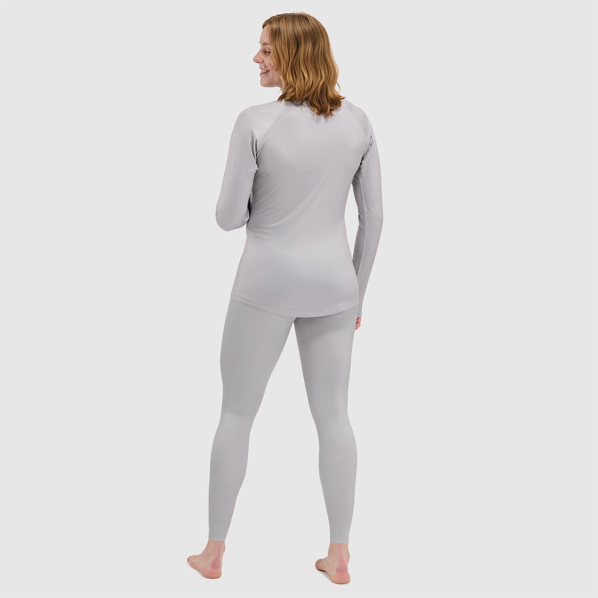 BlackStrap Womens Quarter Zip Hoodie #color_ash