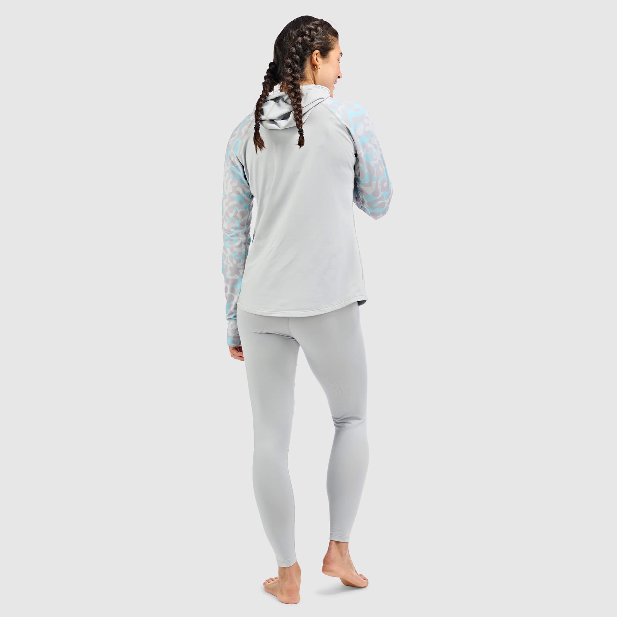 BlackStrap Women's Vista Baselayer Hoodie #color_animo-ash