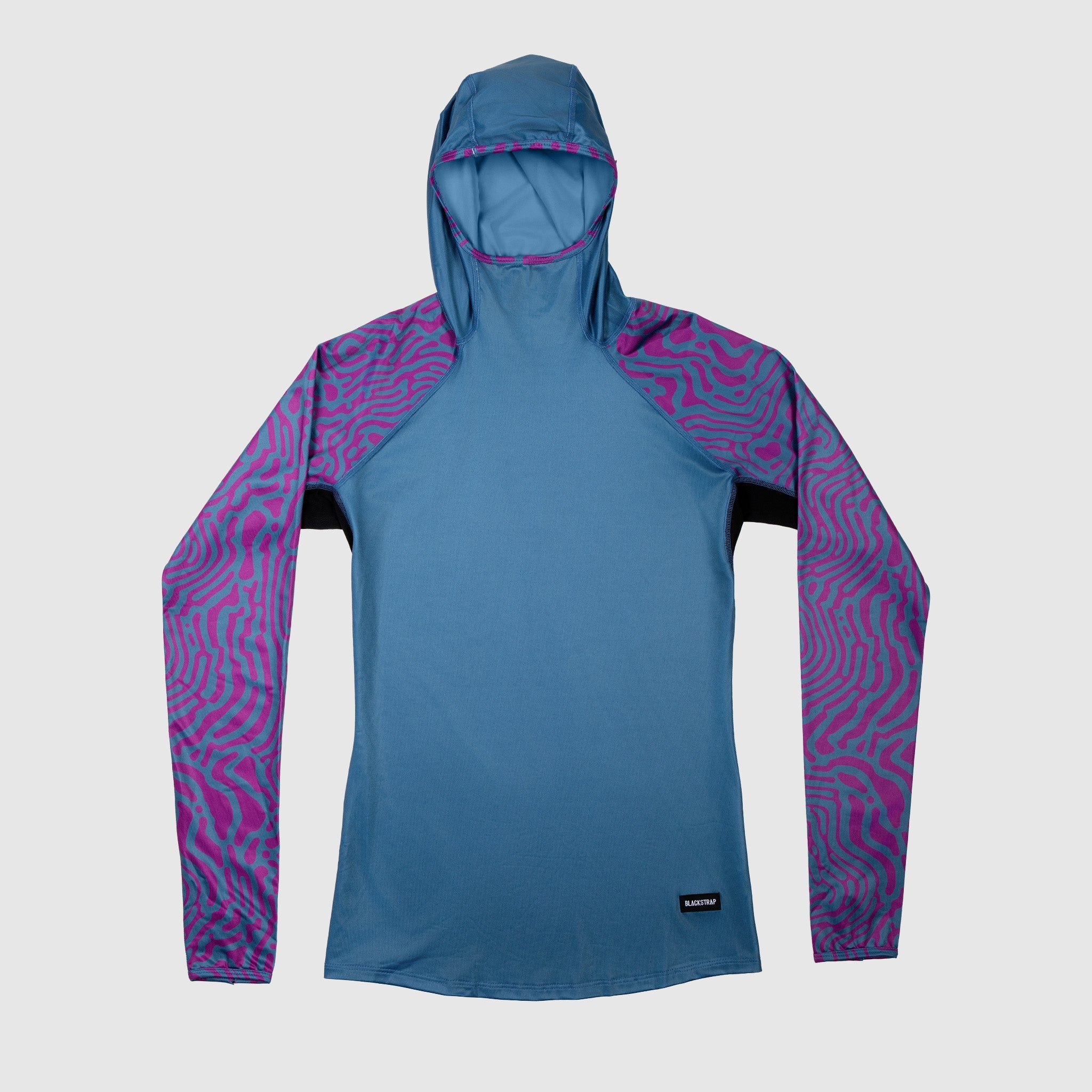 BlackStrap Women's Vista Baselayer Hoodie #color_inprint-currant