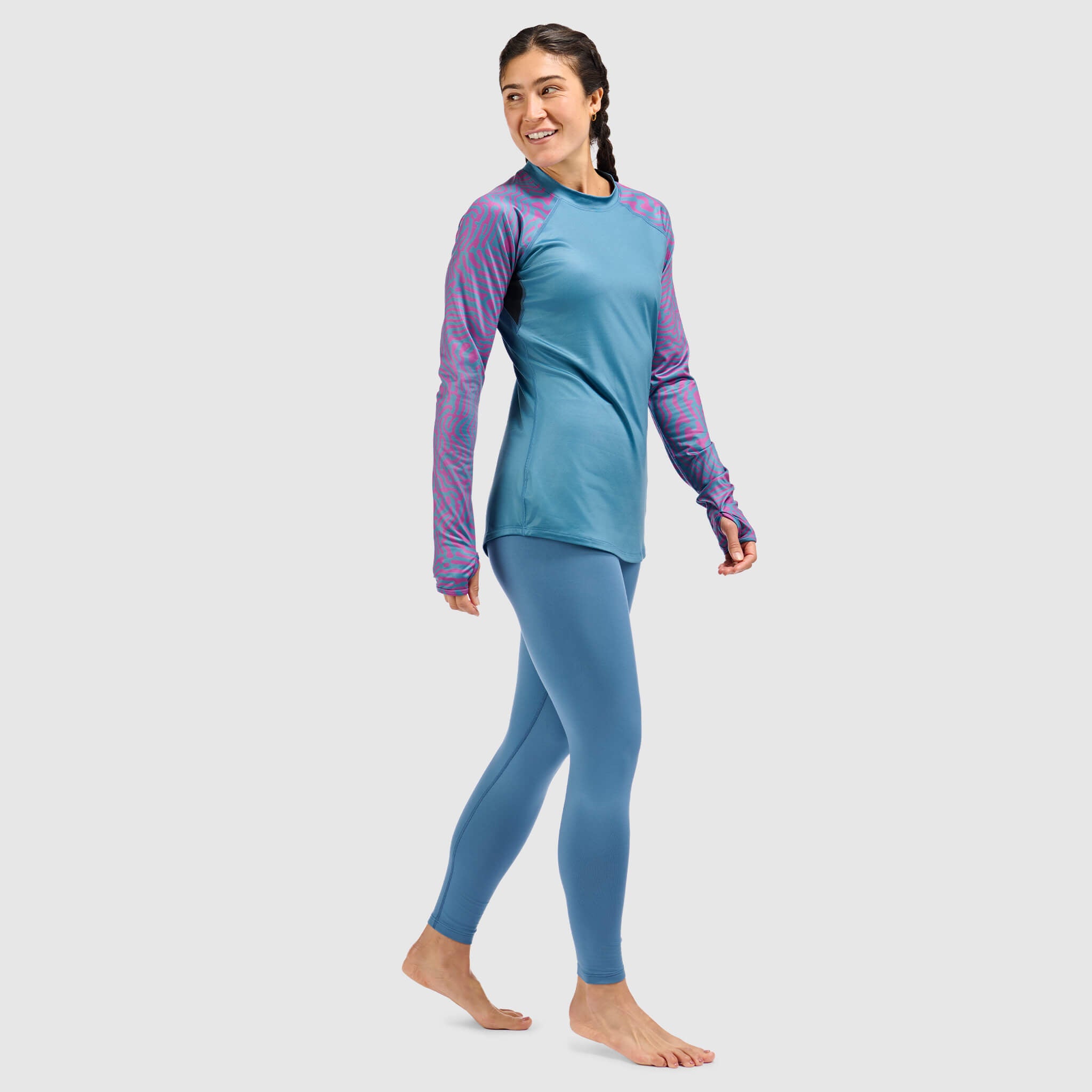 BlackStrap Women's Vista Baselayer Legging #color_moonlight