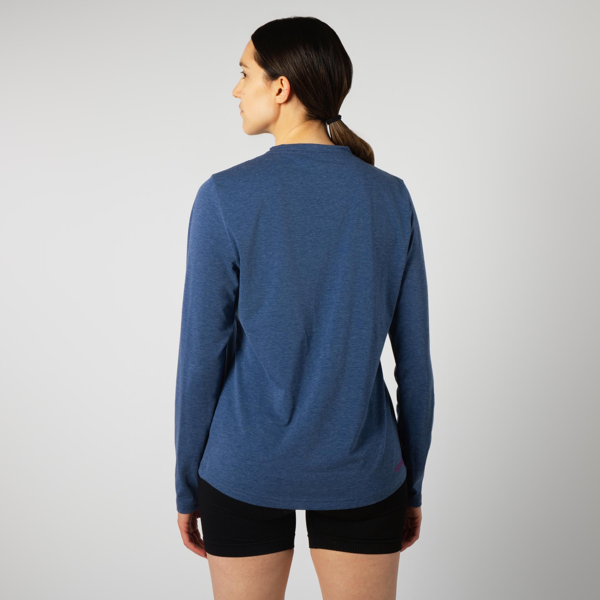 Women's BlackStrap Aspect Crewneck Long Sleeve Shirt #color_deschutes