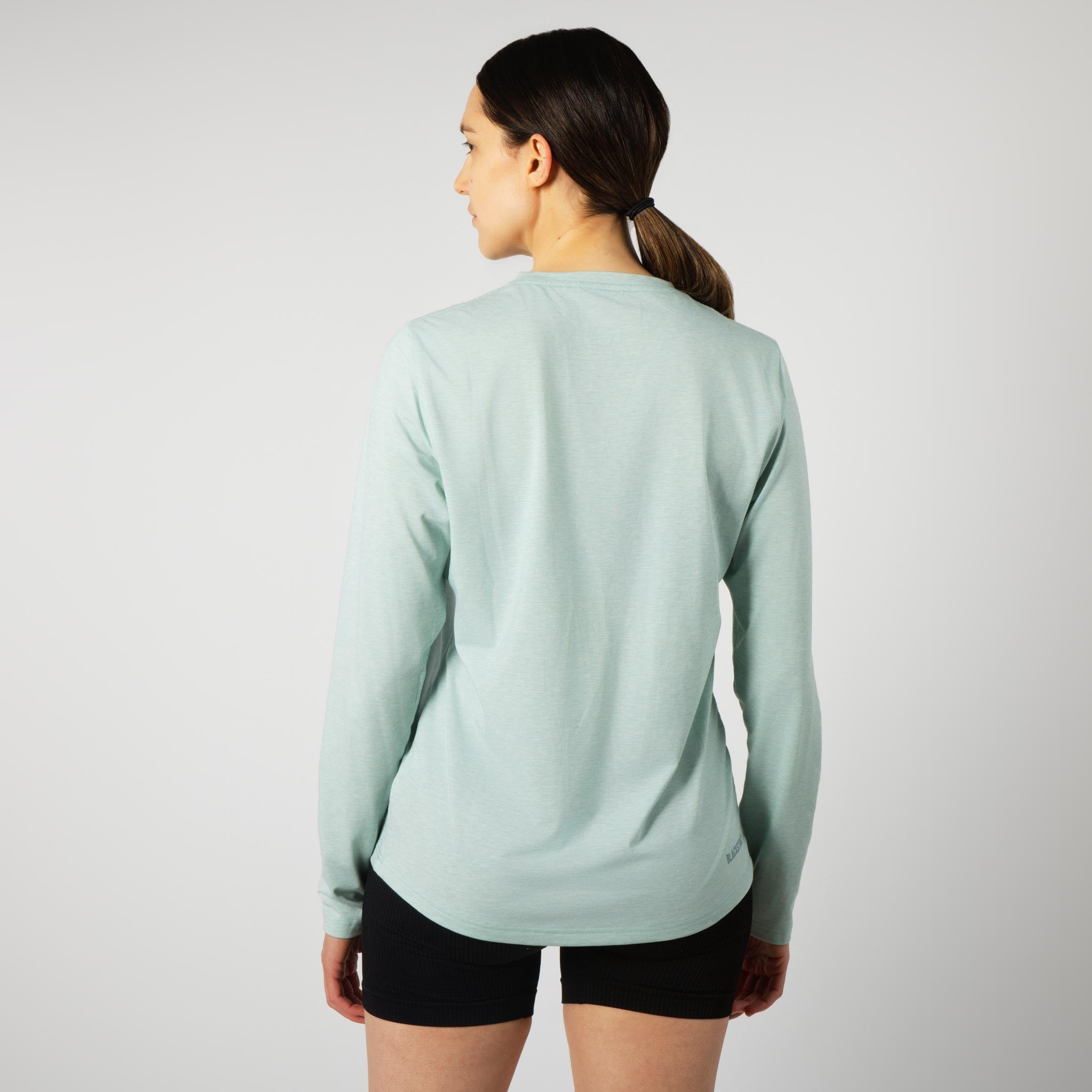 Women's BlackStrap Aspect Crewneck Long Sleeve Shirt #color_juniper