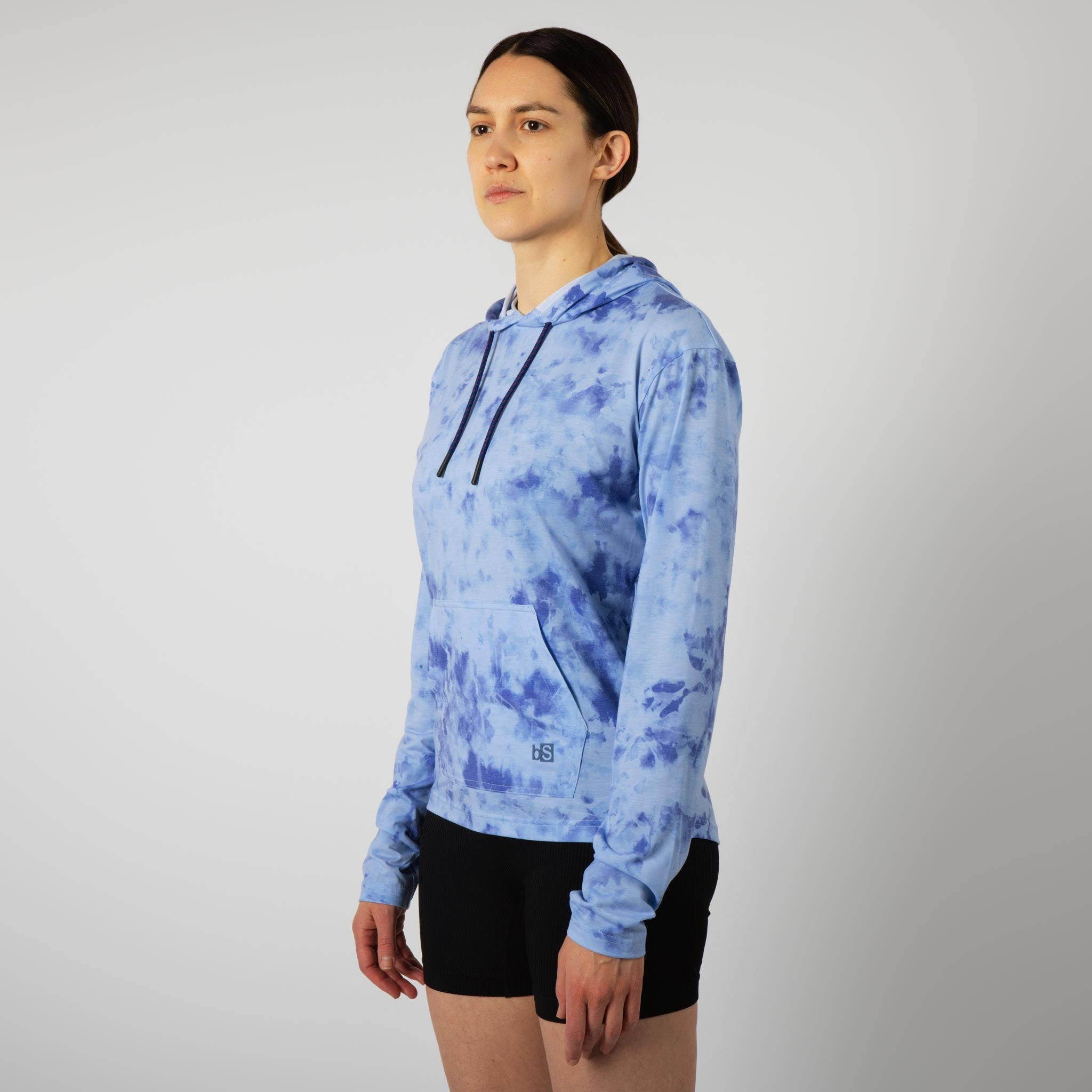 Women's BlackStrap Aspect Hoodie #color_tie dye crescent