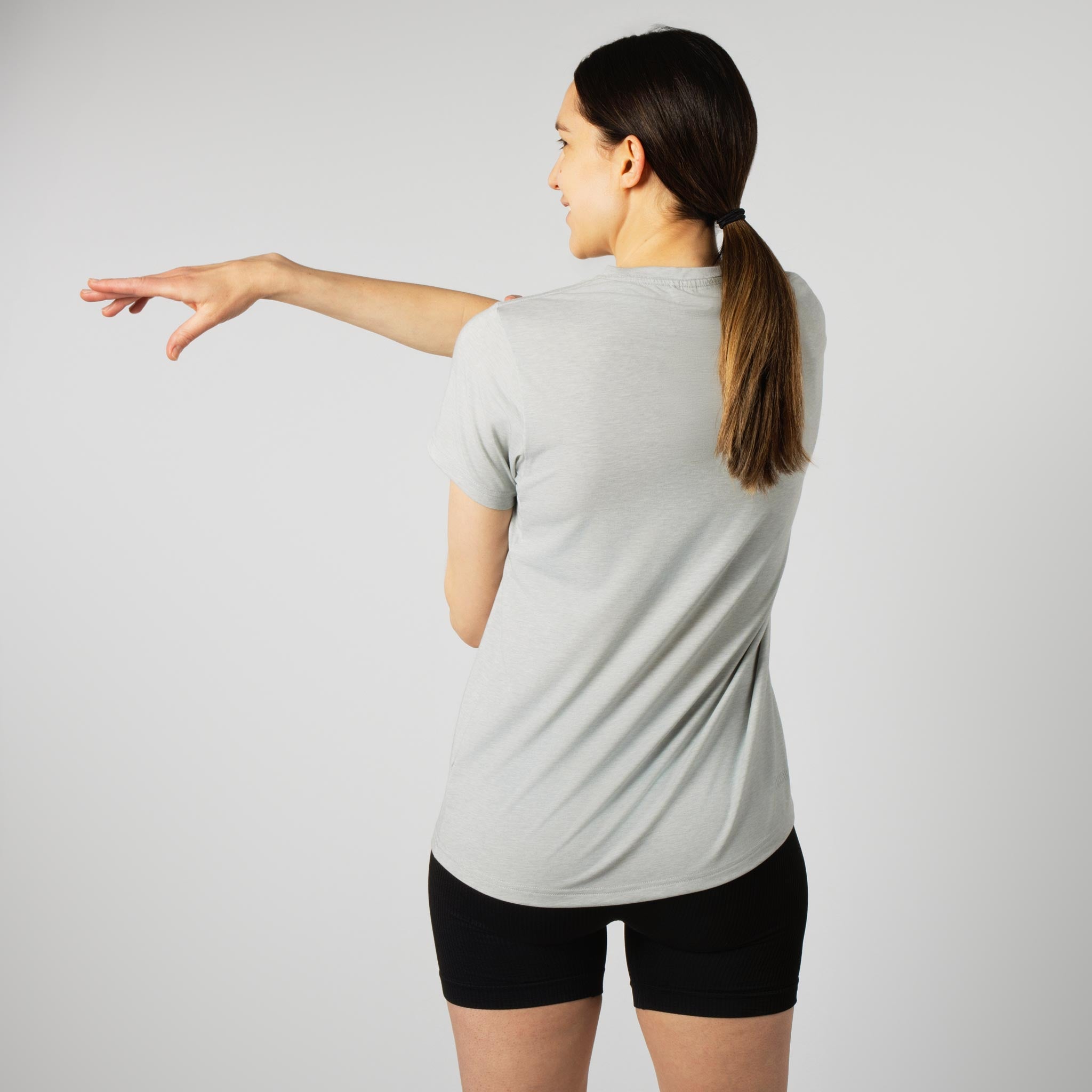 Women's BlackStrap Aspect Tee Shirt #color_ash