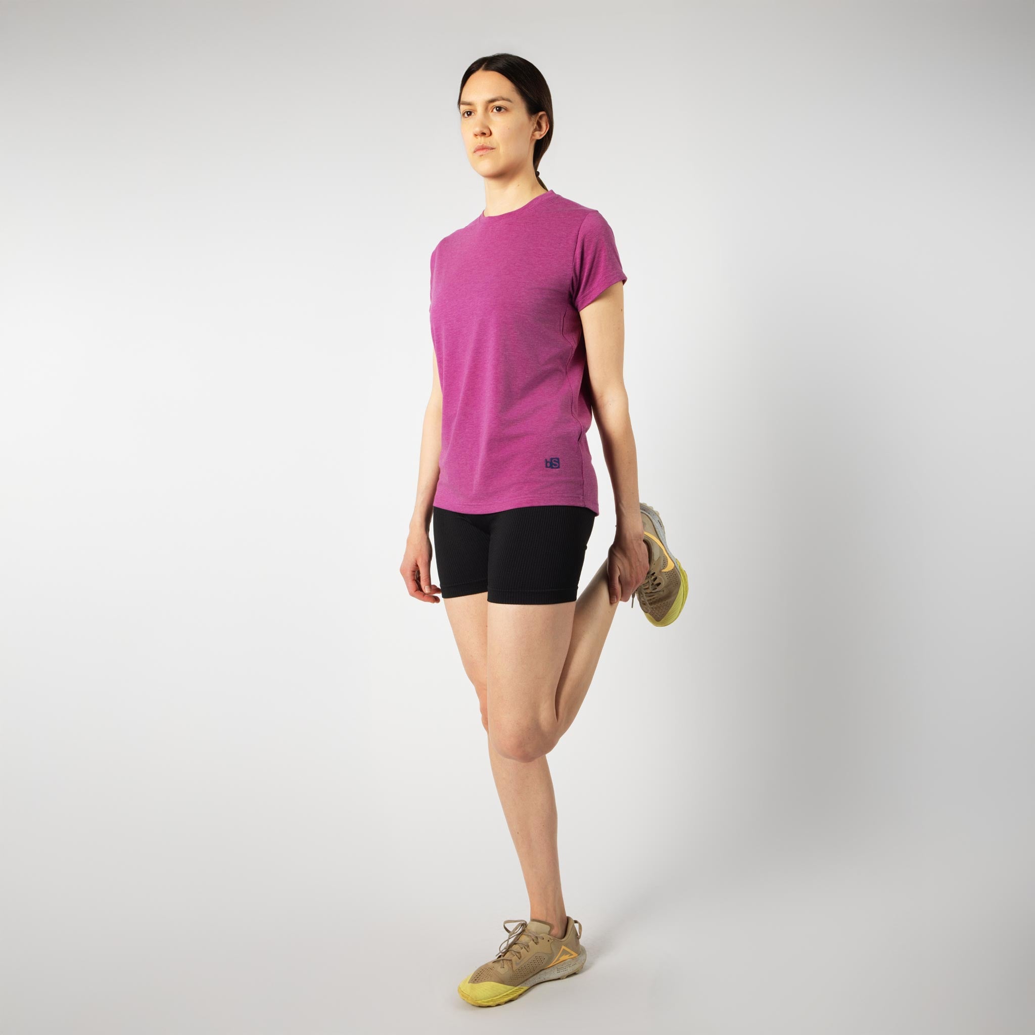 Women's BlackStrap Aspect Tee Shirt #color_currant