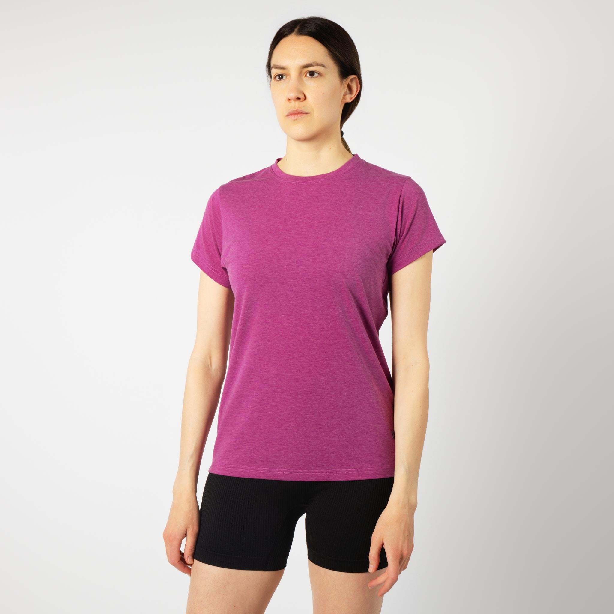 Women's BlackStrap Aspect Tee Shirt #color_currant