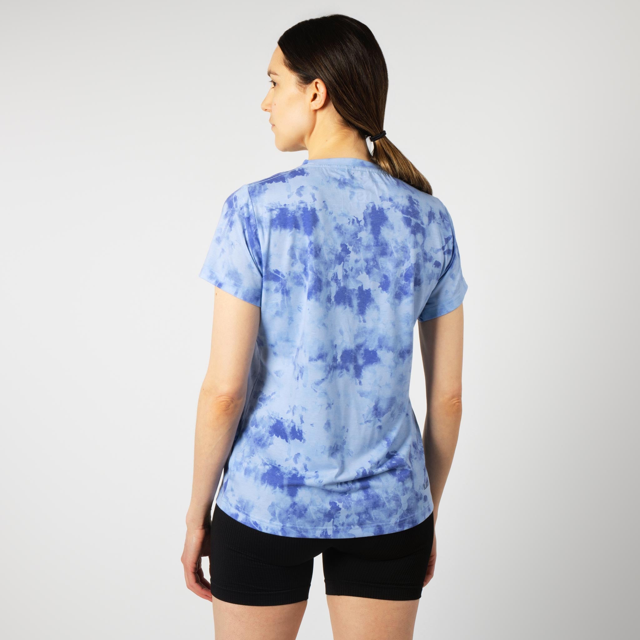 Women's BlackStrap Aspect Tee Shirt #color_tie dye crescent