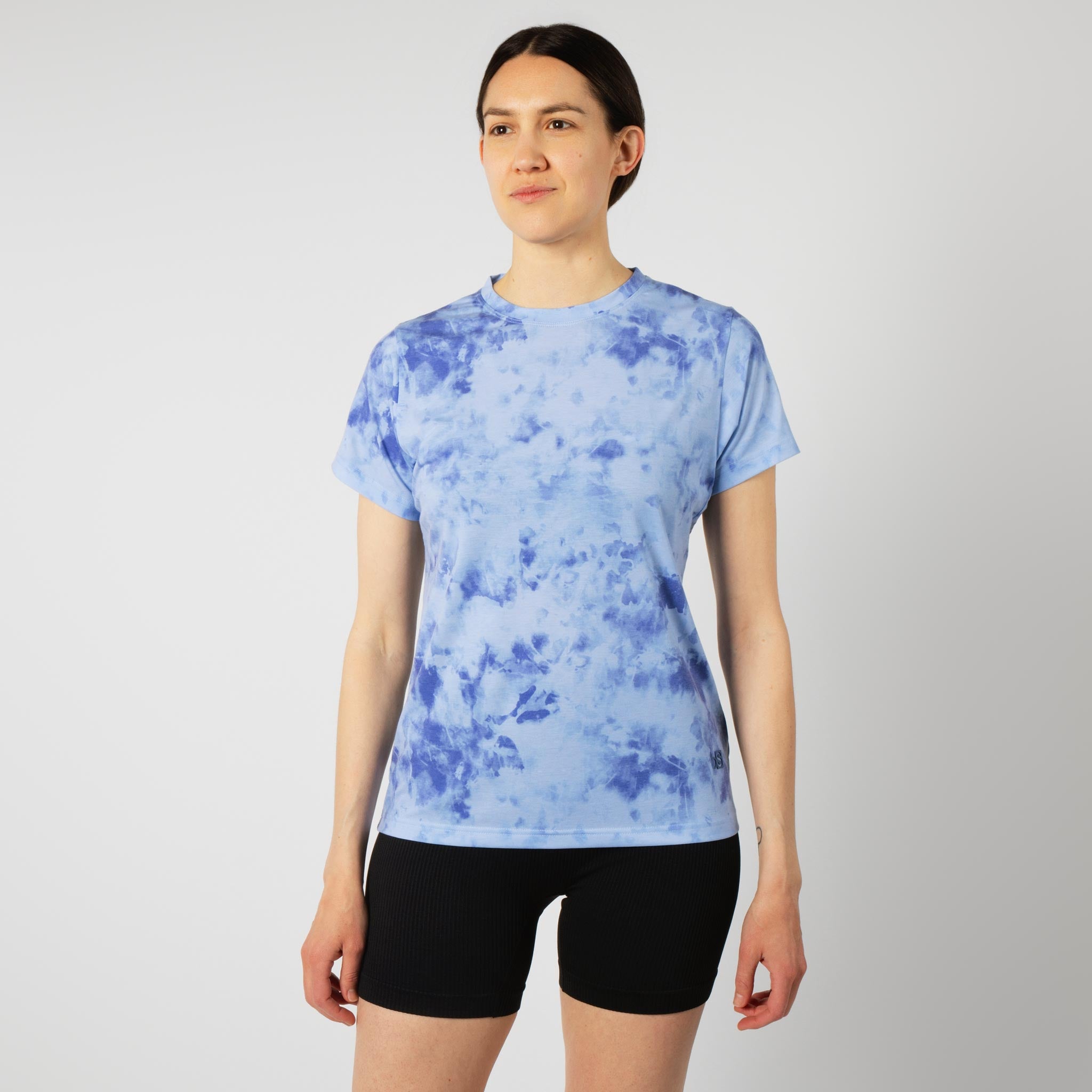 Women's BlackStrap Aspect Tee Shirt #color_tie dye crescent