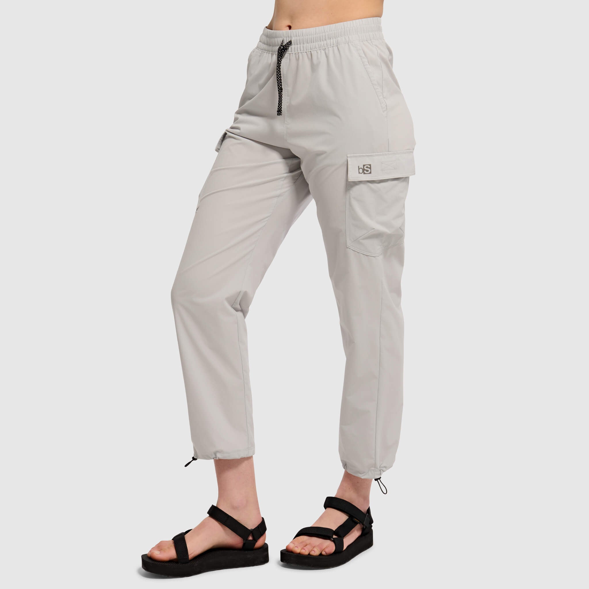 BlackStrap Women's Approach Pant with drawstring #color_ash
