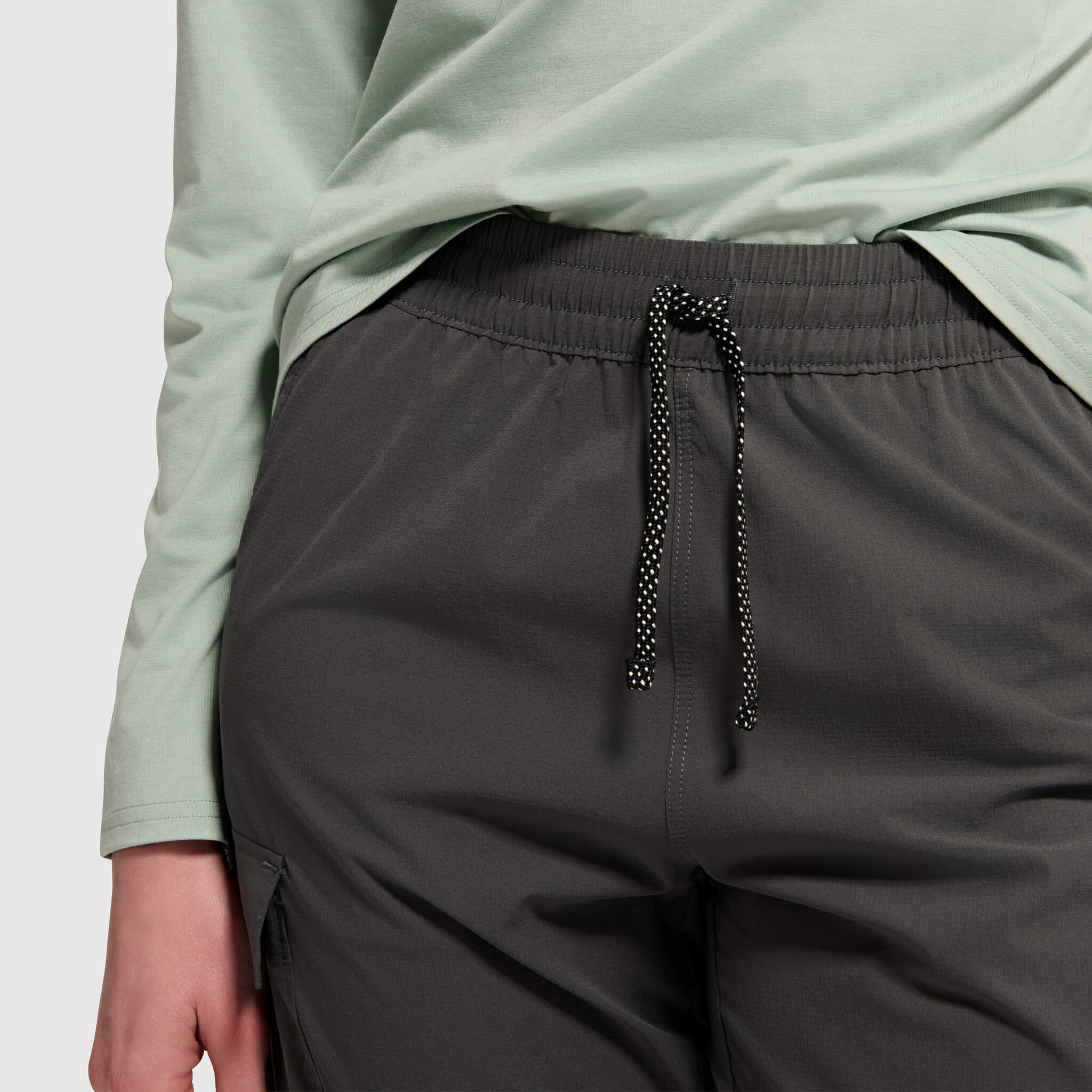 BlackStrap Women's Approach Pant with drawstring #color_smoldered