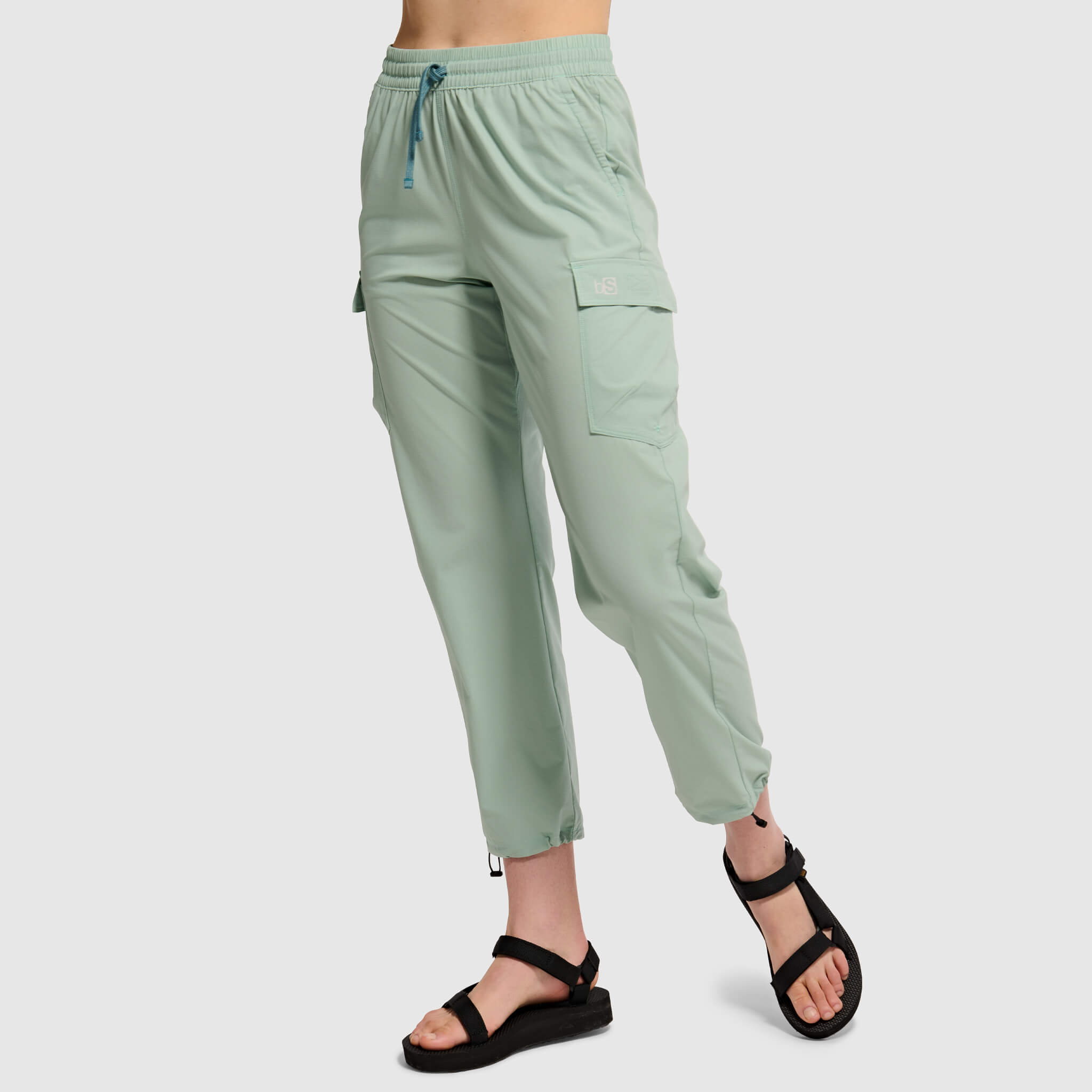 BlackStrap Women's Approach Pant with drawstring #color_spruce